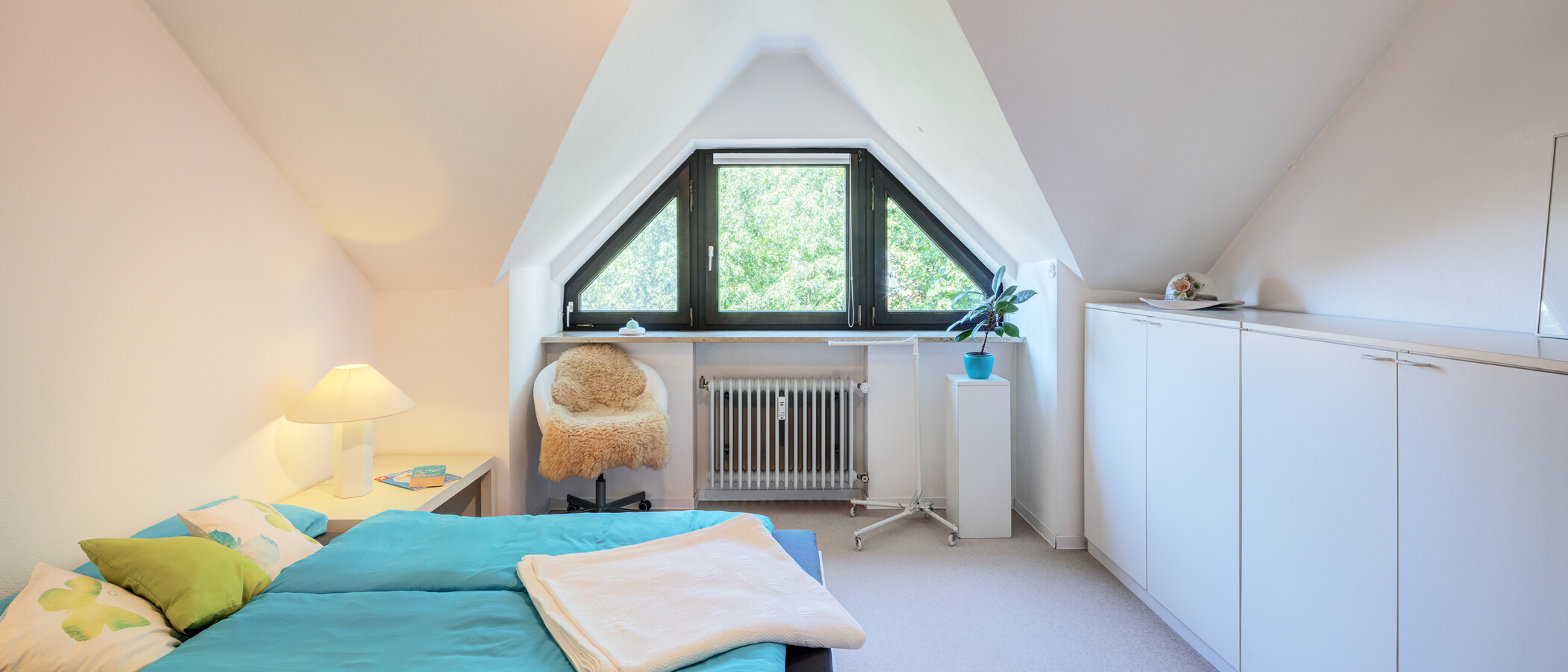 attic apartment Germering 01 bedroom 14946