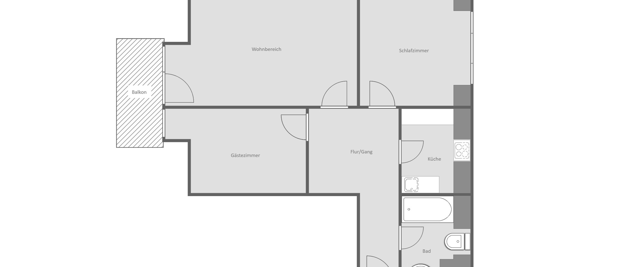 attic apartment Germering 01 floor plan 14946