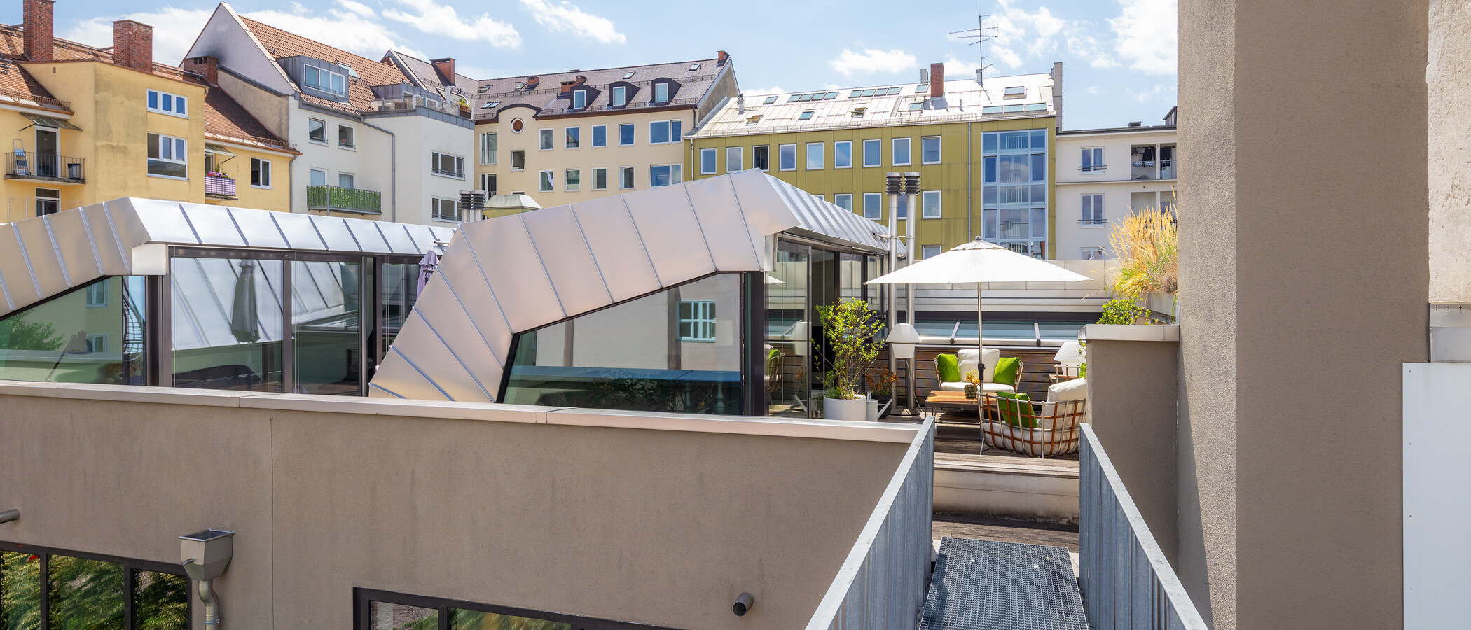 Townhouse München Maxvorstadt 03 roof terrace 14950