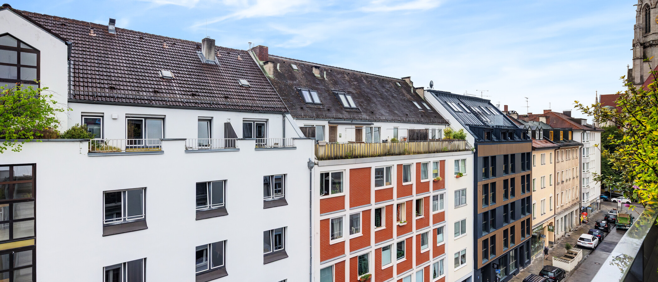 roof terrace apartment München Ludwigsvorstadt 04 view 14956