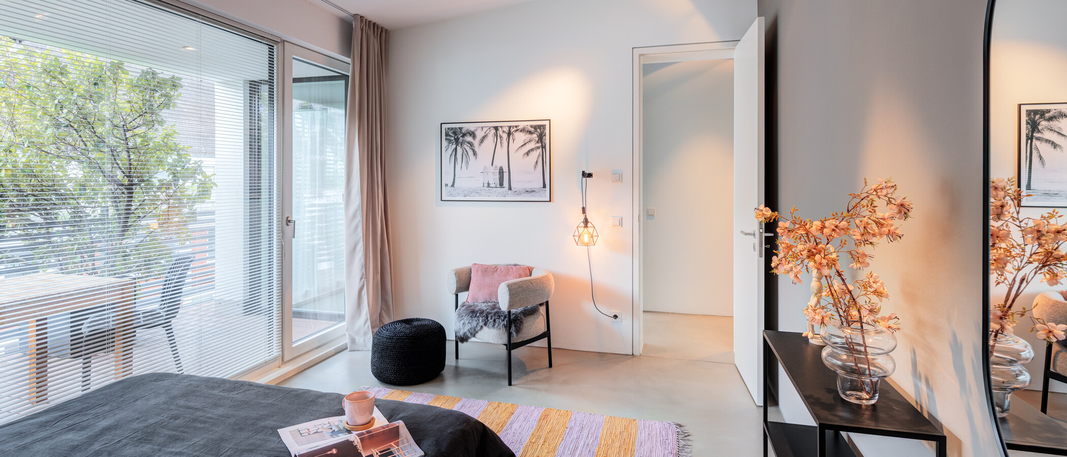 roof terrace apartment München Ludwigsvorstadt 03 2. bedroom 14956