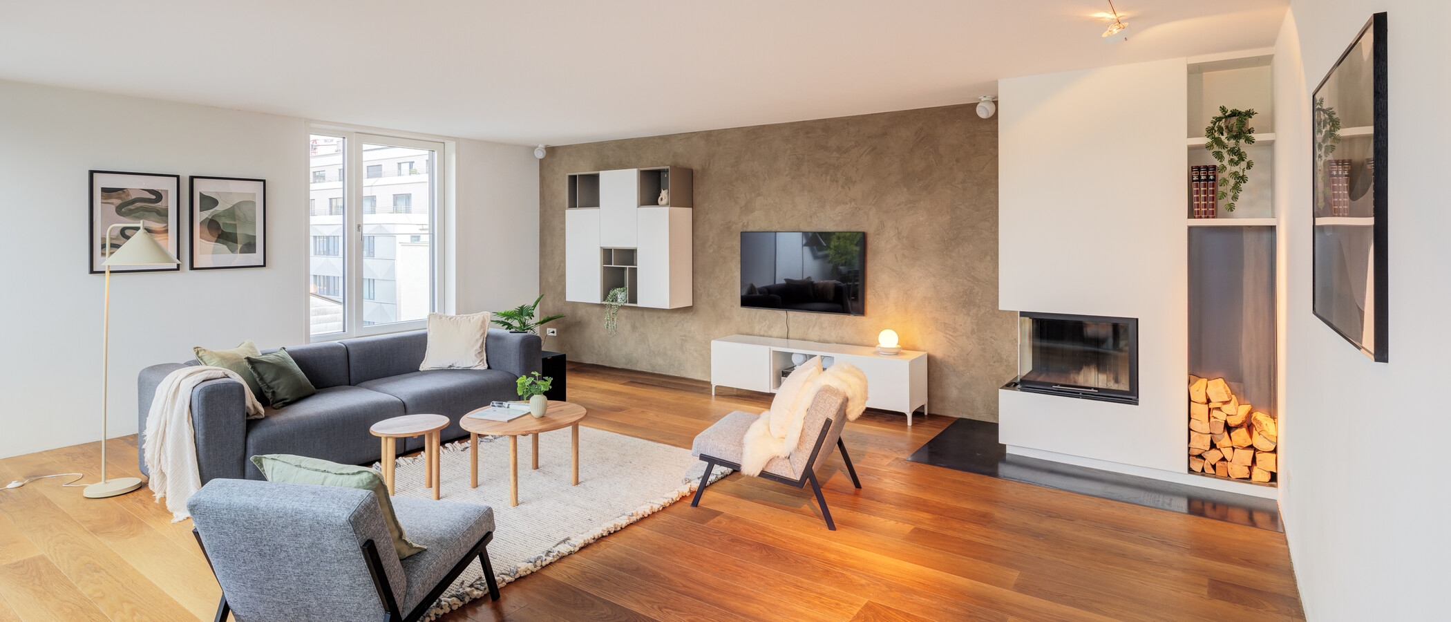 roof terrace apartment München Ludwigsvorstadt 03 living area 14956