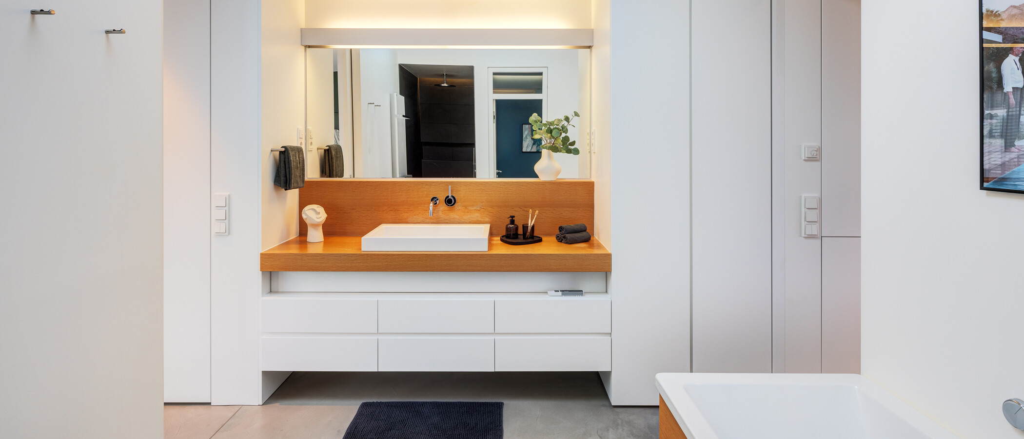 roof terrace apartment München Ludwigsvorstadt 01 1. bathroom 14956