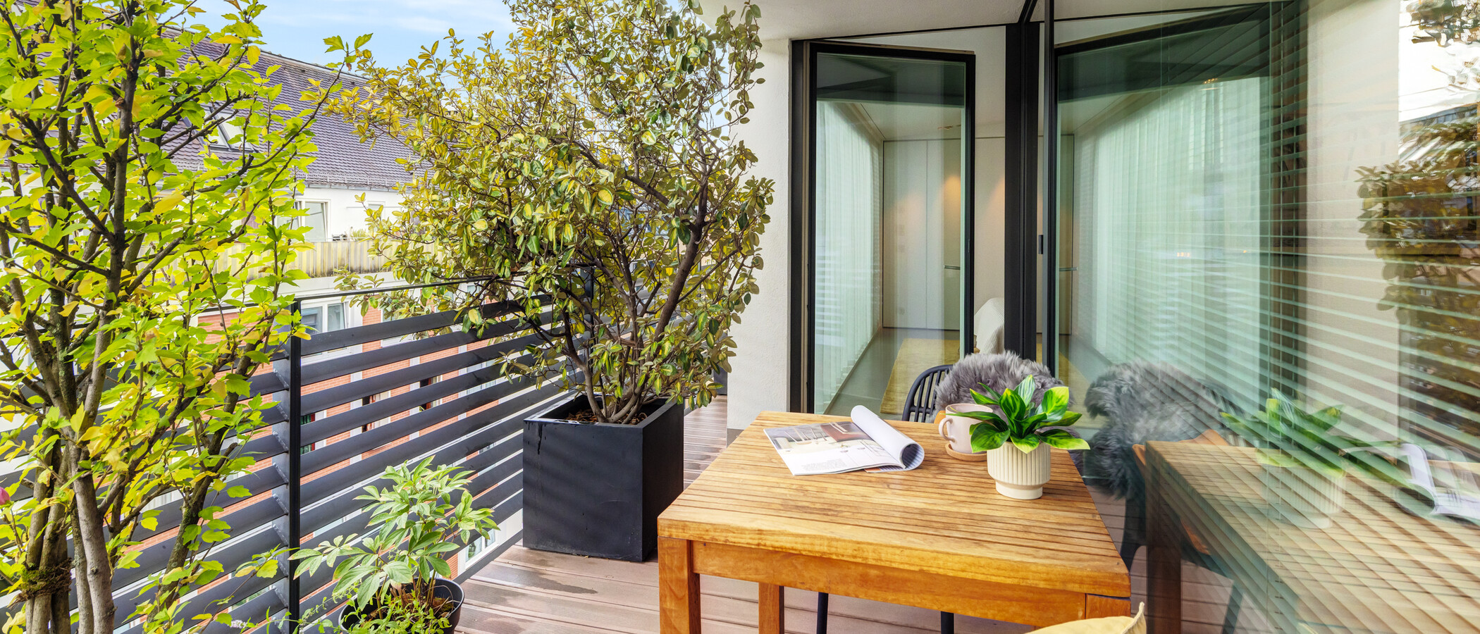 roof terrace apartment München Ludwigsvorstadt 02 1. loggia 14956