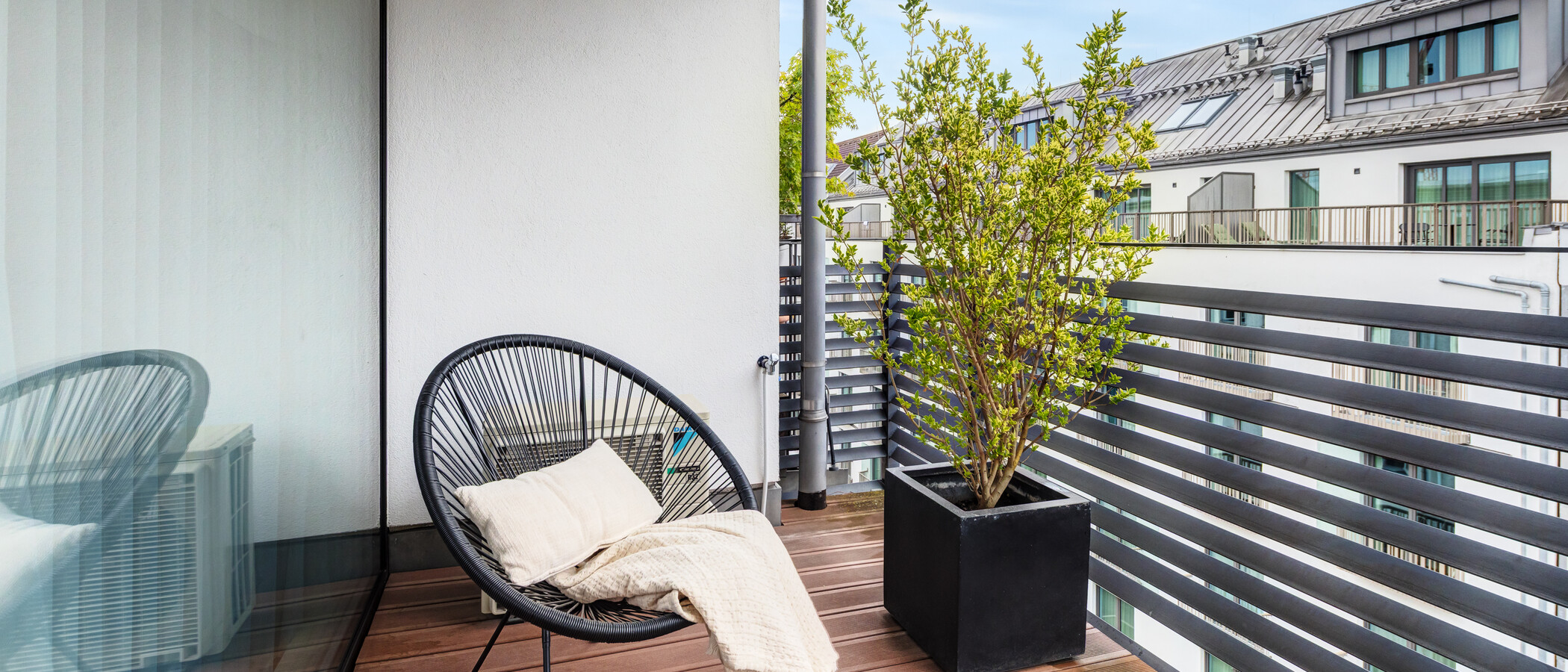 roof terrace apartment München Ludwigsvorstadt 01 2. loggia 14956