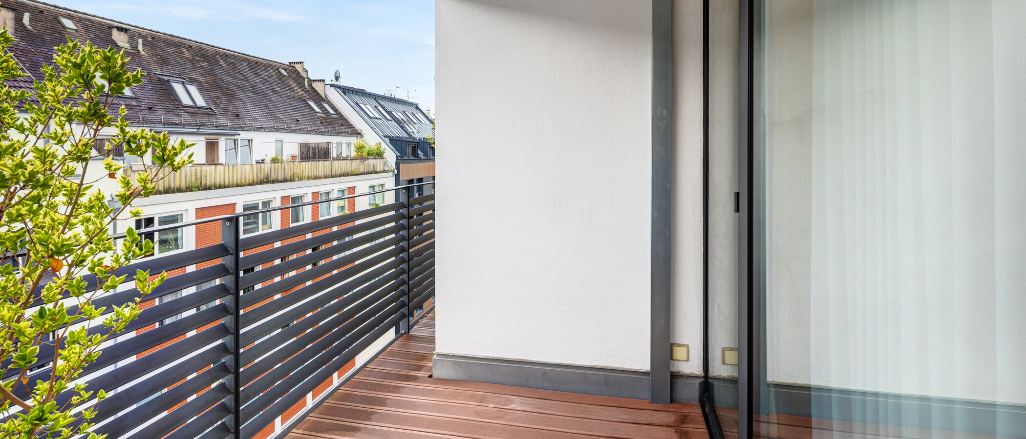 roof terrace apartment München Ludwigsvorstadt 02 2. loggia 14956