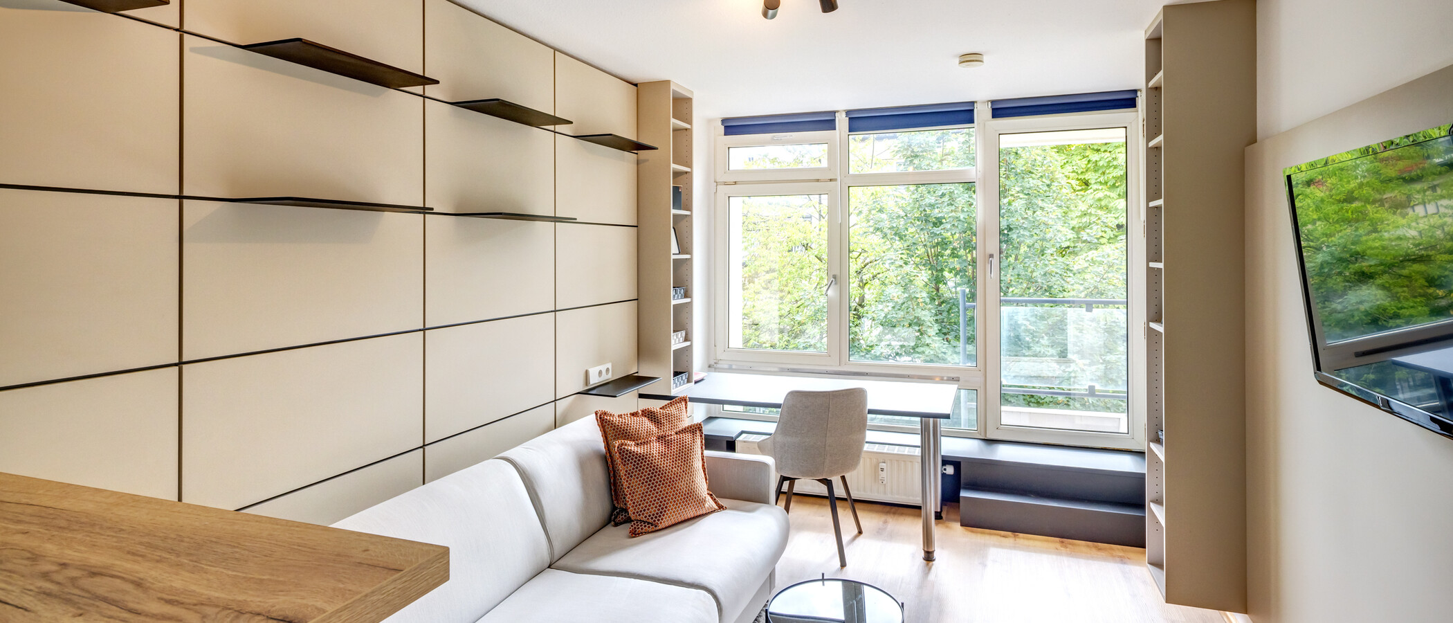 studio München Maxvorstadt - Museumsviertel 01 living area 14980