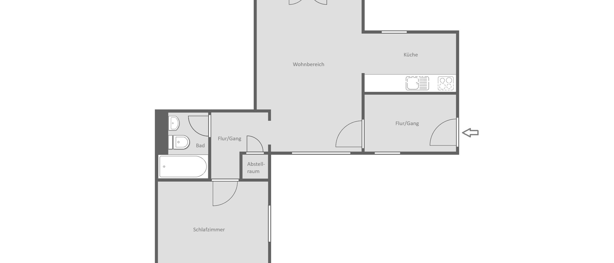 apartment München Maxvorstadt 01 floor plan 15001