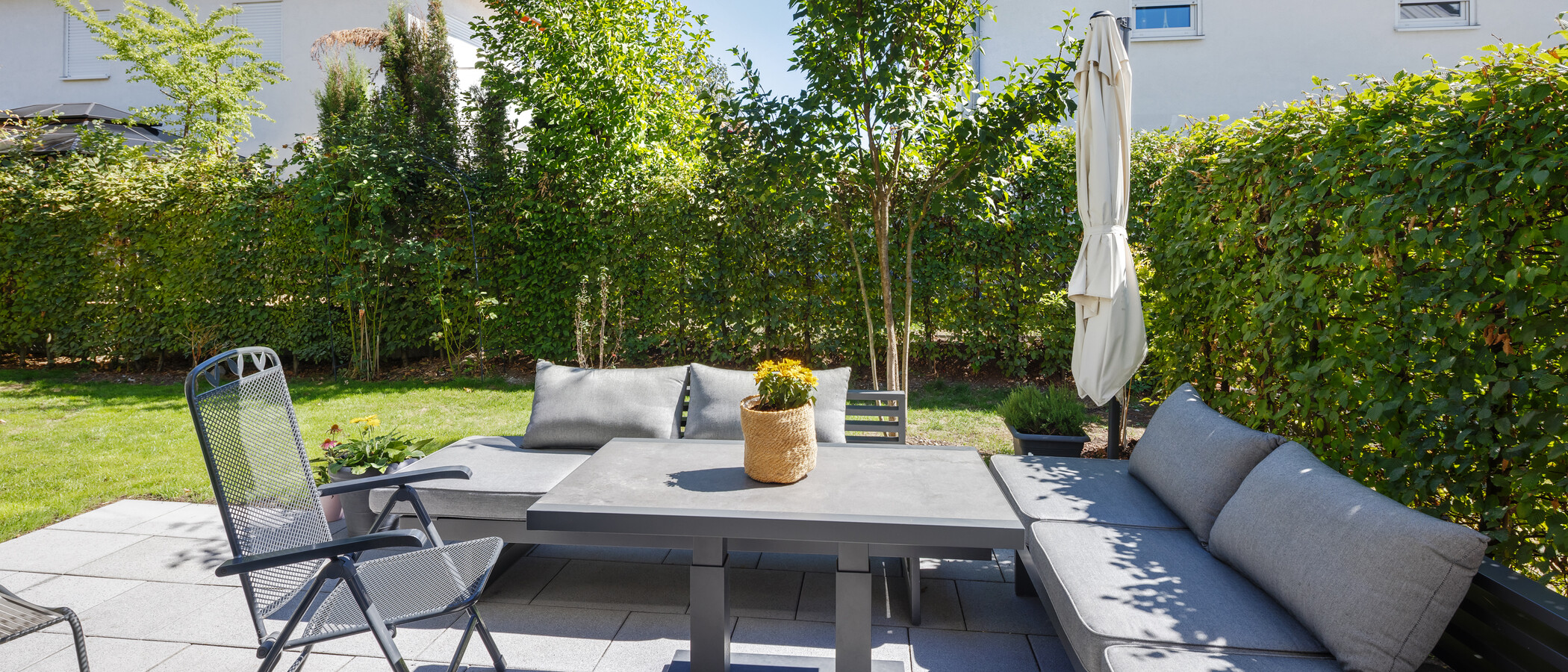 apartment with garden 	 München Trudering 01 terrace 15002