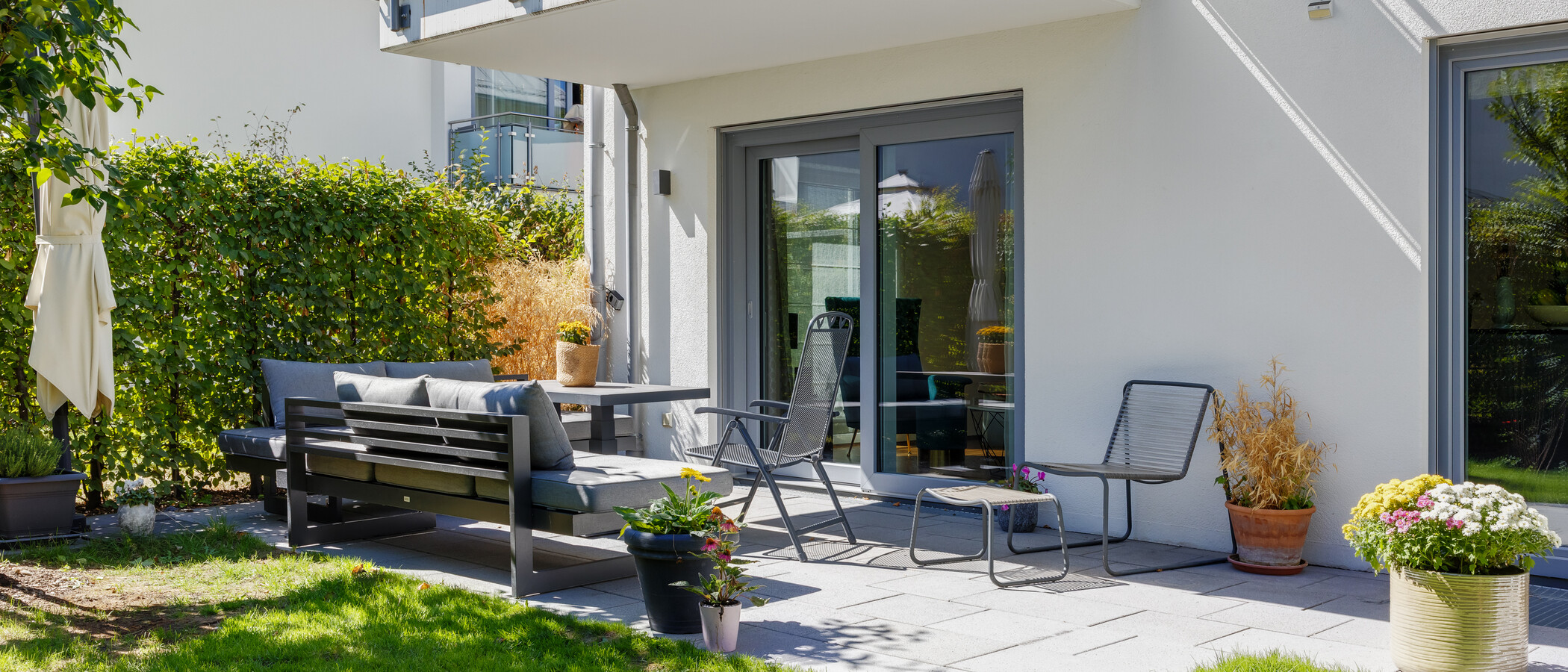 apartment with garden 	 München Trudering 02 terrace 15002