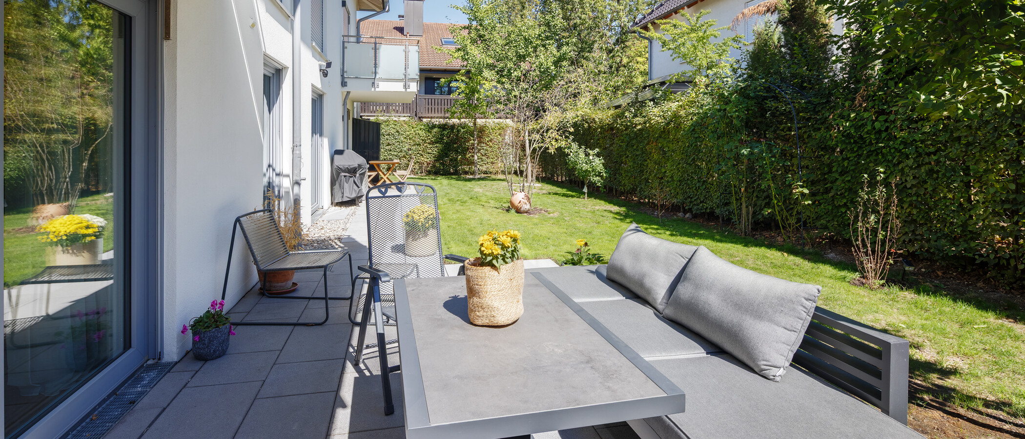 apartment with garden 	 München Trudering 03 terrace 15002