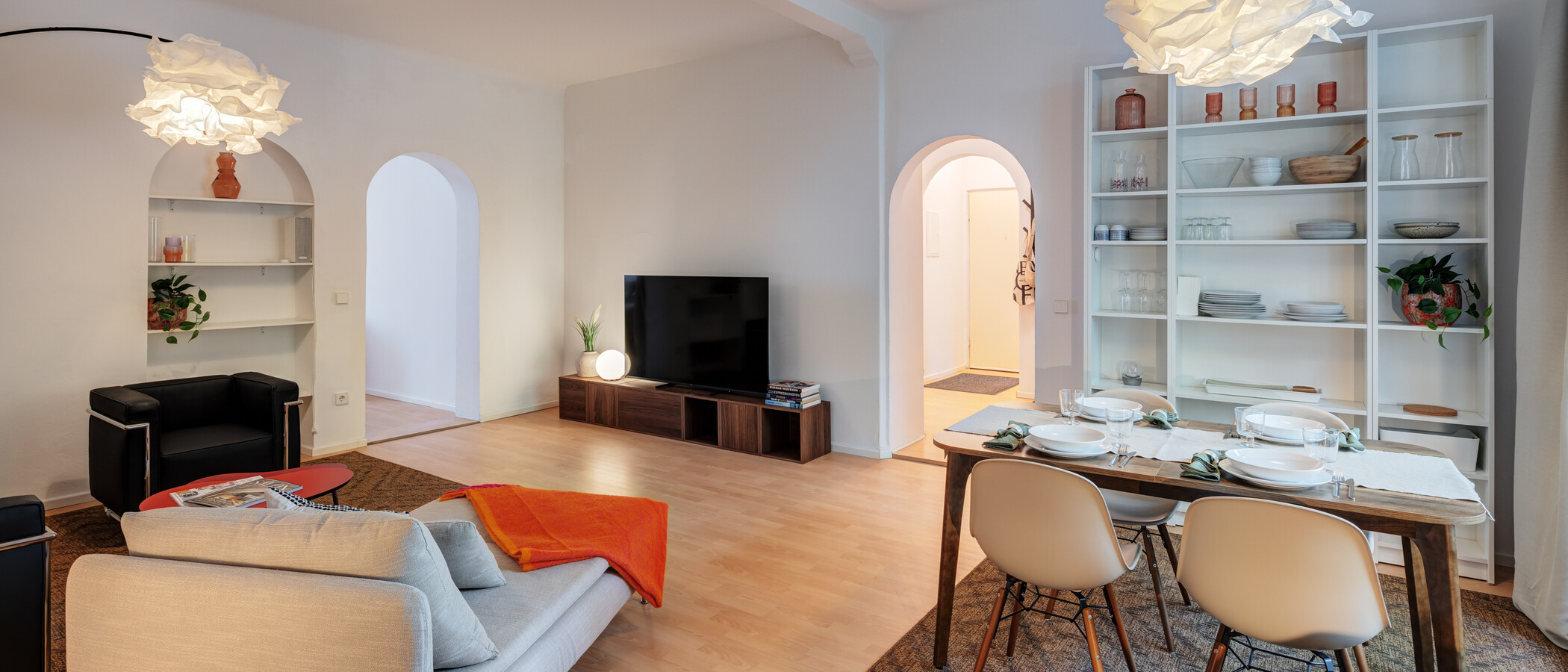 apartment München Maxvorstadt 04 living area 15003