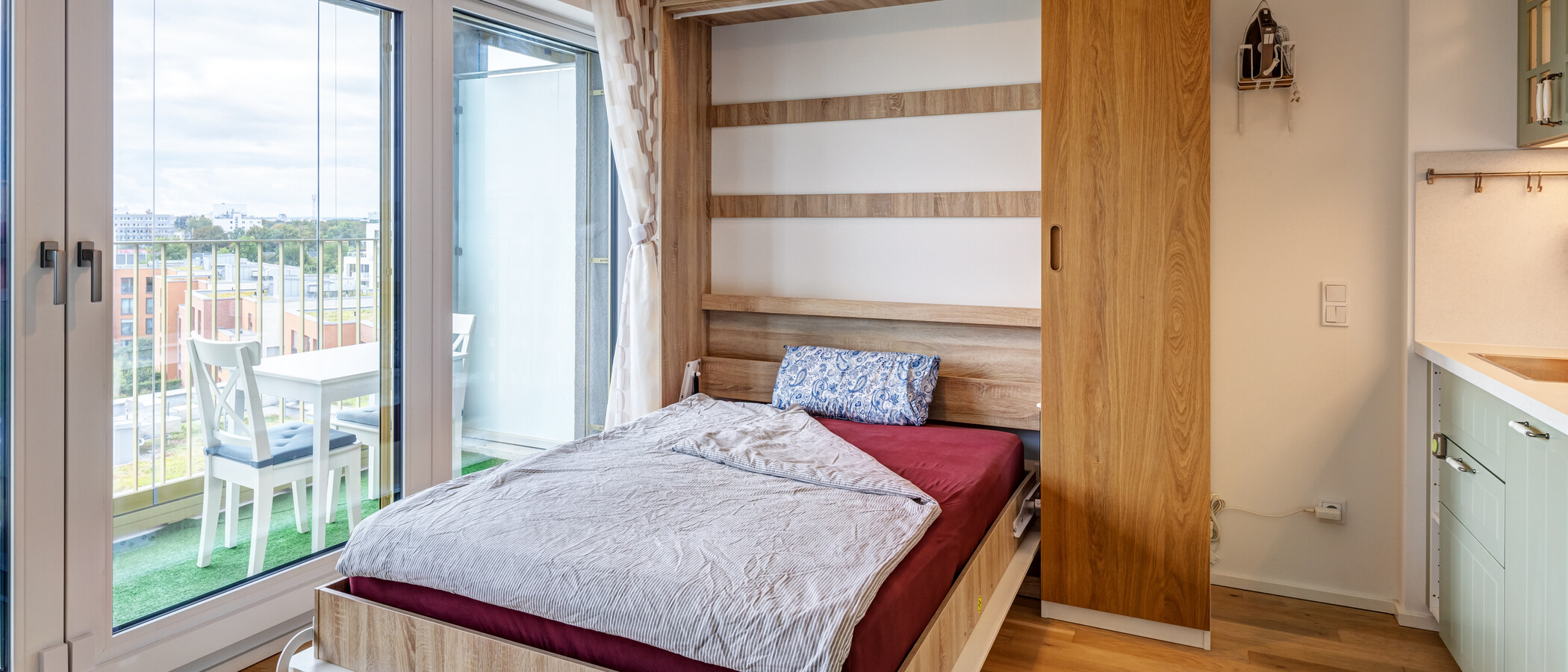 studio München Pasing 01 sleeping area 15012