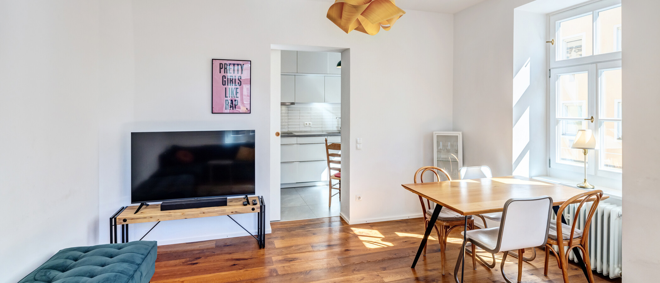 apartment München Glockenbachviertel 03 living area 15015