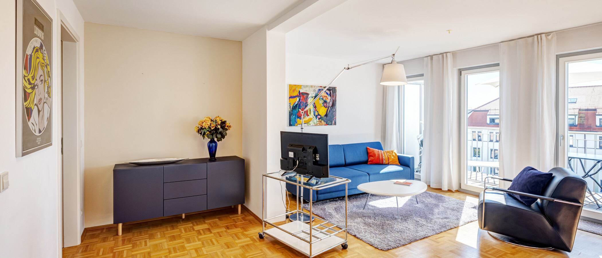 apartment München Schwanthalerhöhe 05 living area 15025
