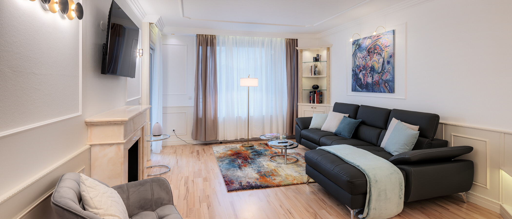 apartment München Au-Haidhausen 02 living area 15026