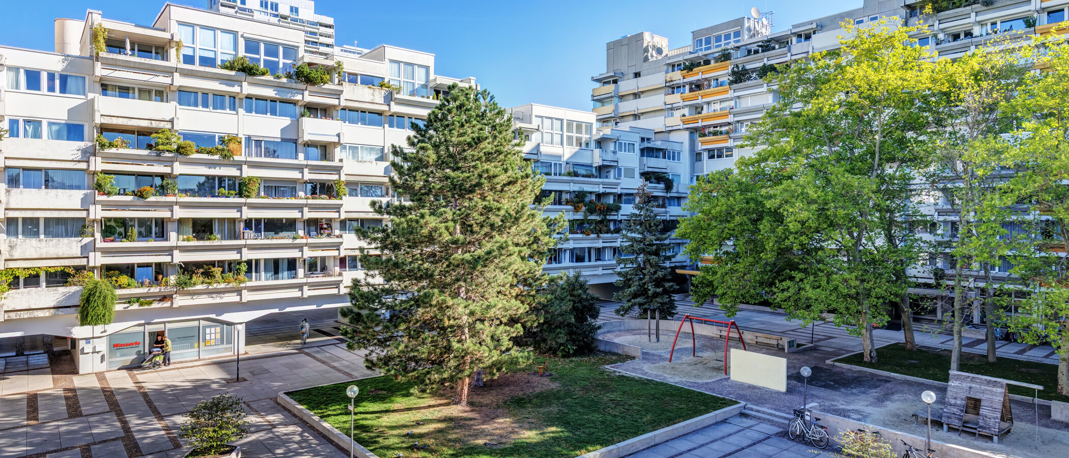 roof terrace apartment München Moosach 05 view 15028