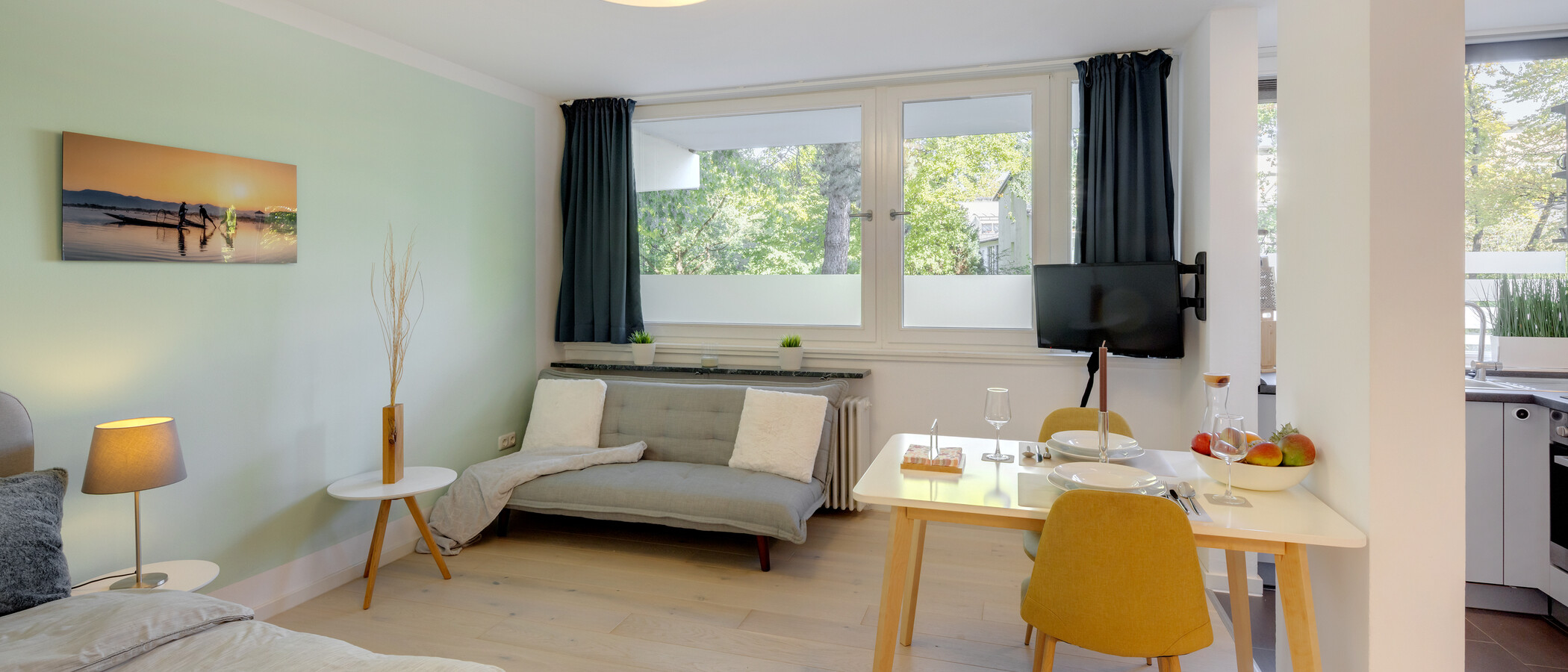 apartment München Obersendling 02 living area 15030