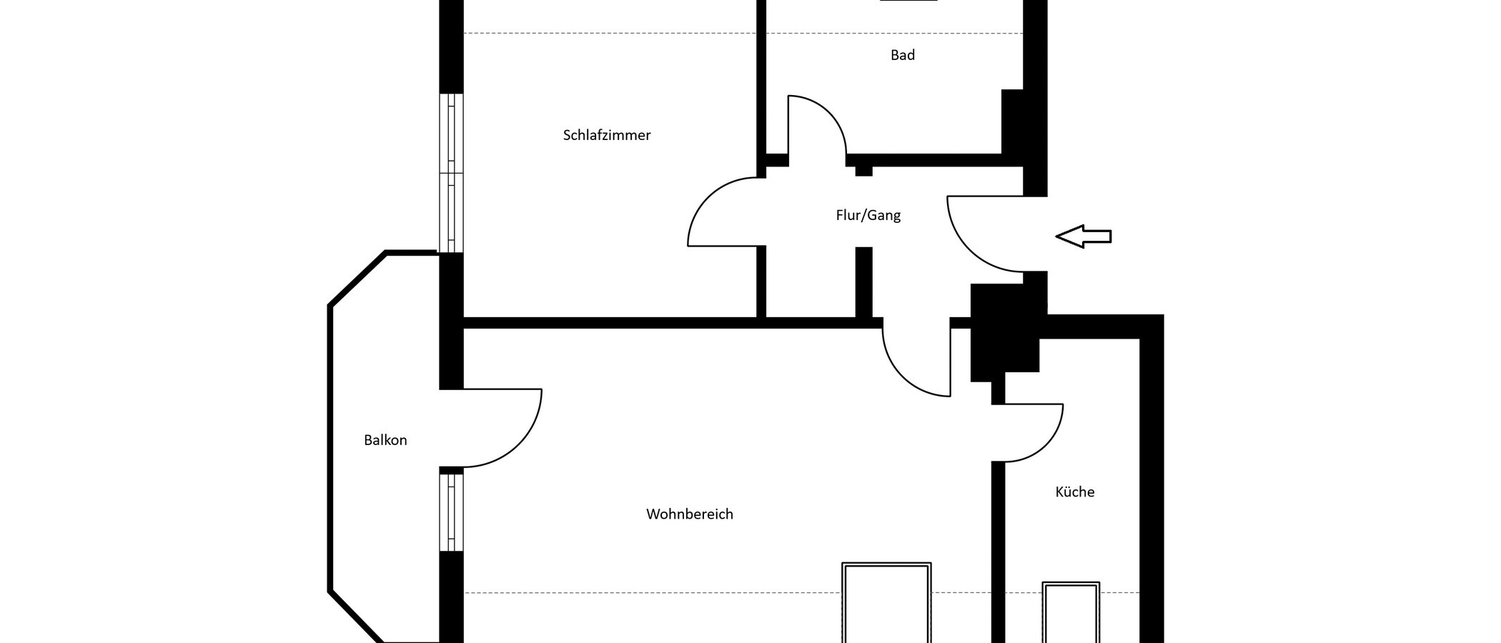 attic apartment München Solln 01 floor plan 15038