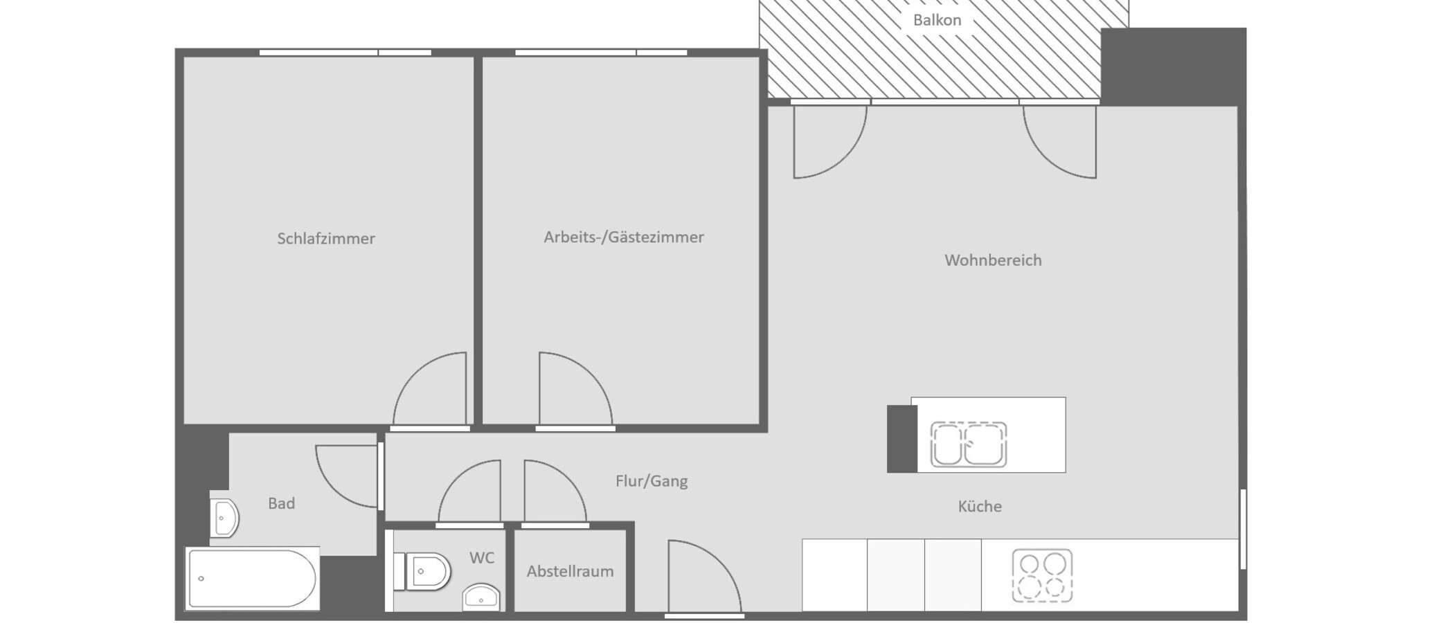 apartment München Obergiesing 01 floor plan 15043