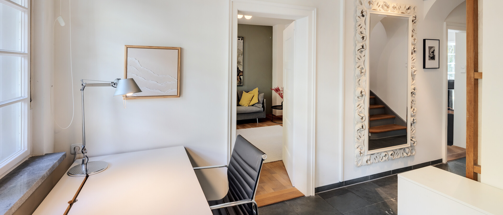 corner townhouse München Nymphenburg 02 work area 15047