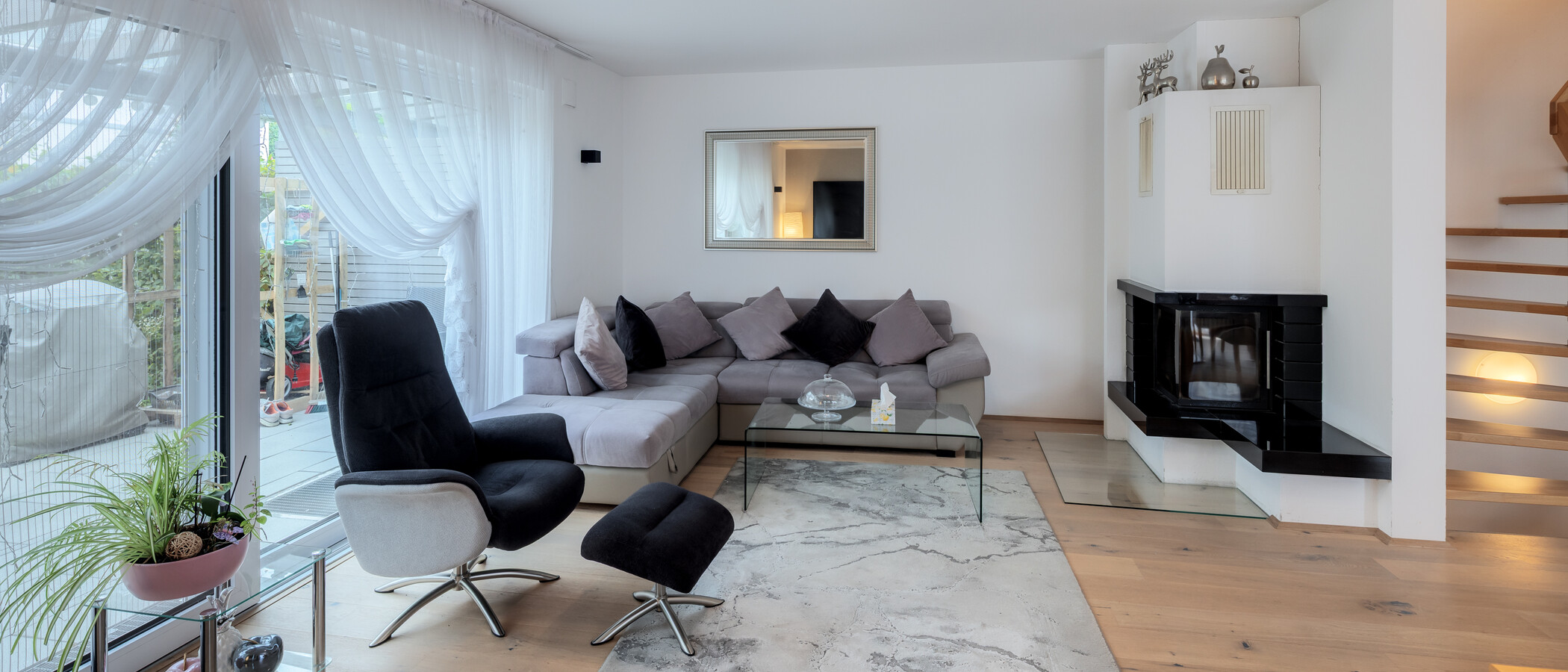 corner townhouse Dachau 01 living area 15053