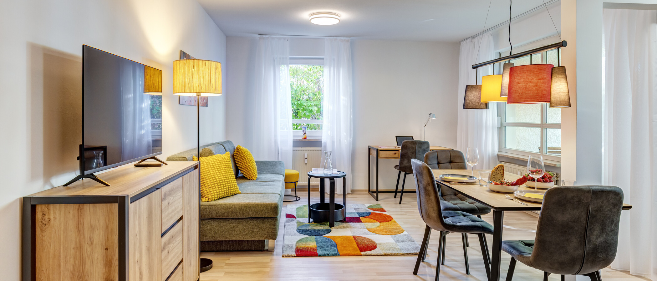 apartment München Fürstenried 03 living area 15055