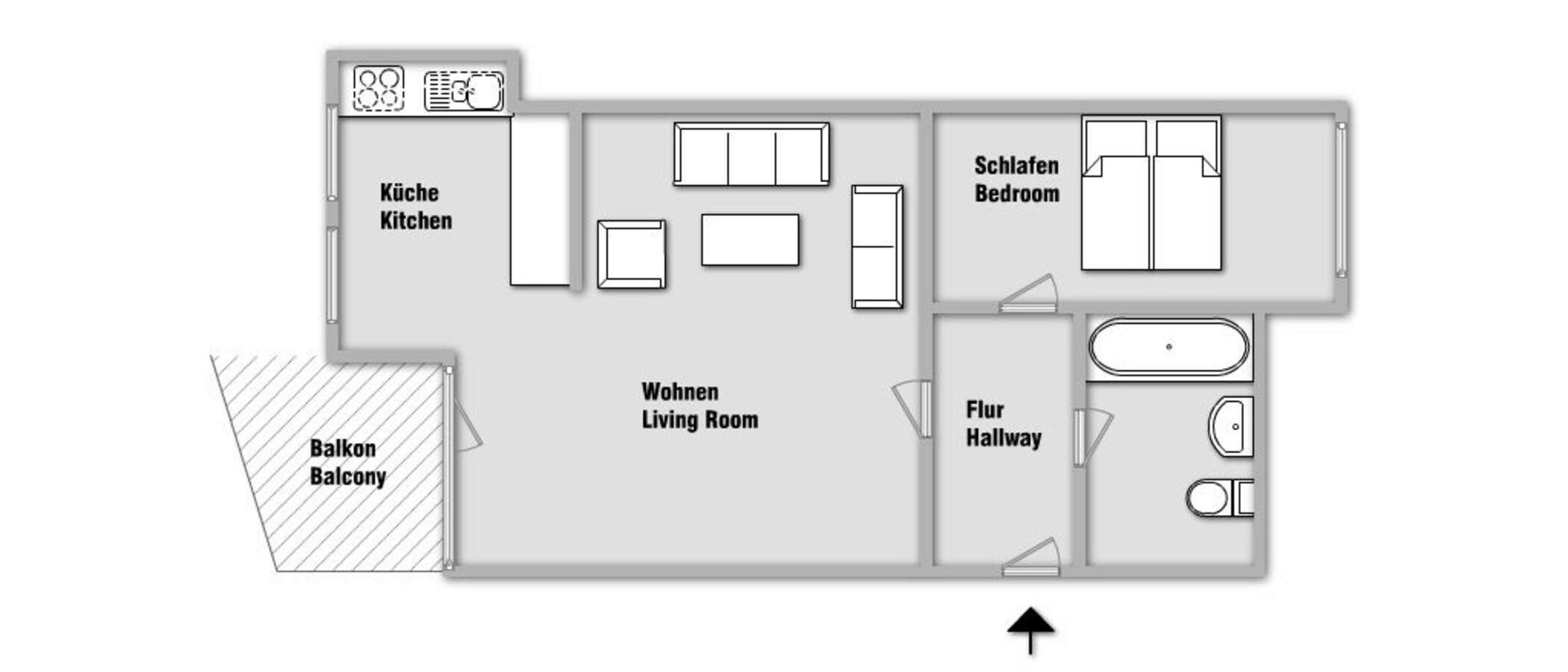 apartment München Glockenbachviertel 01 floor plan 1531