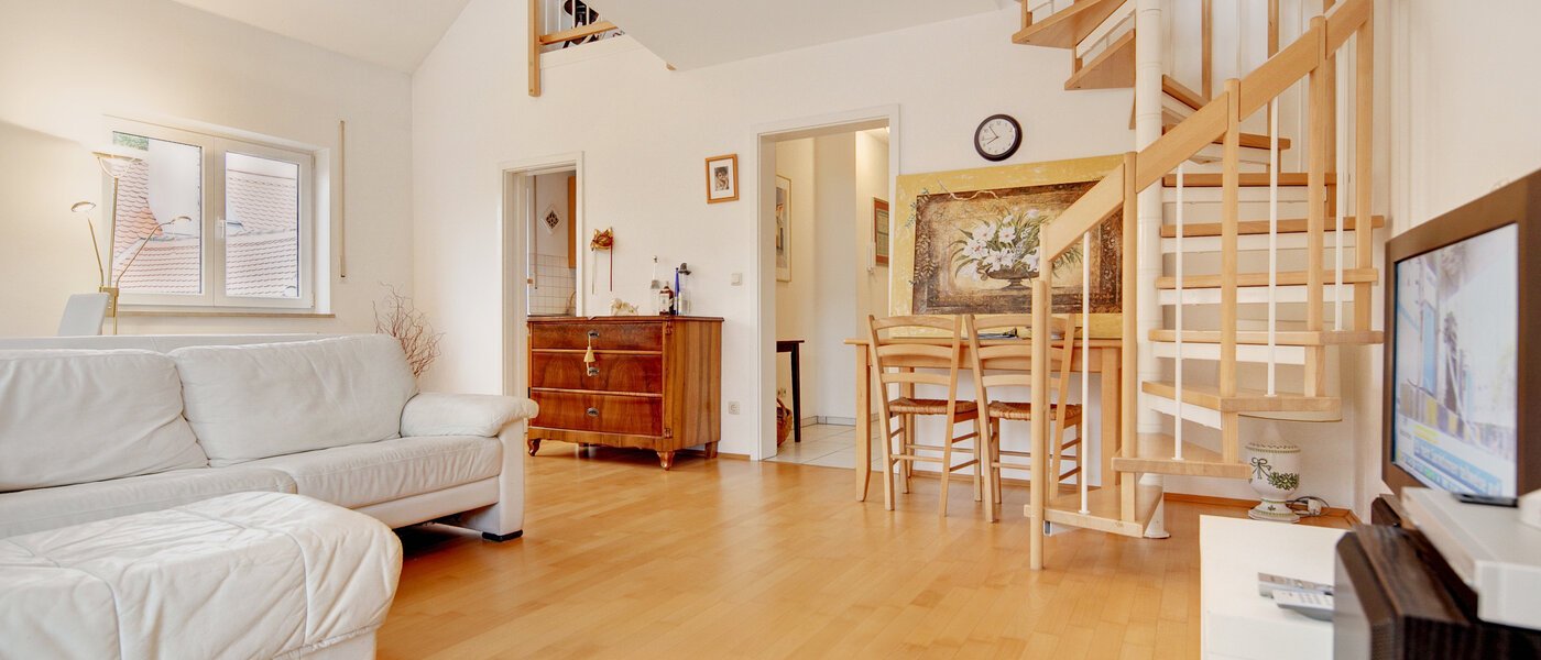 maisonette München Waldtrudering 03 living room 1557