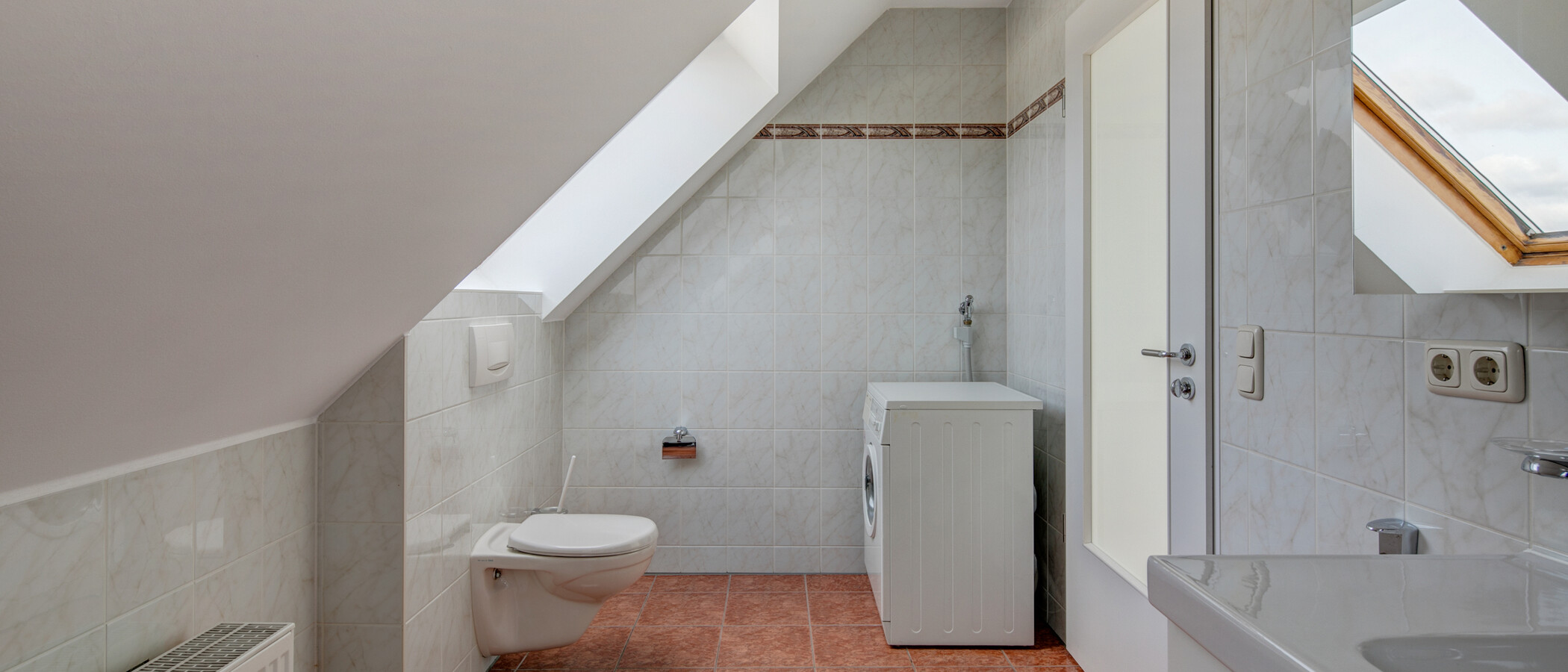 roof terrace apartment München Maxvorstadt - Westen 03 bathroom 1607