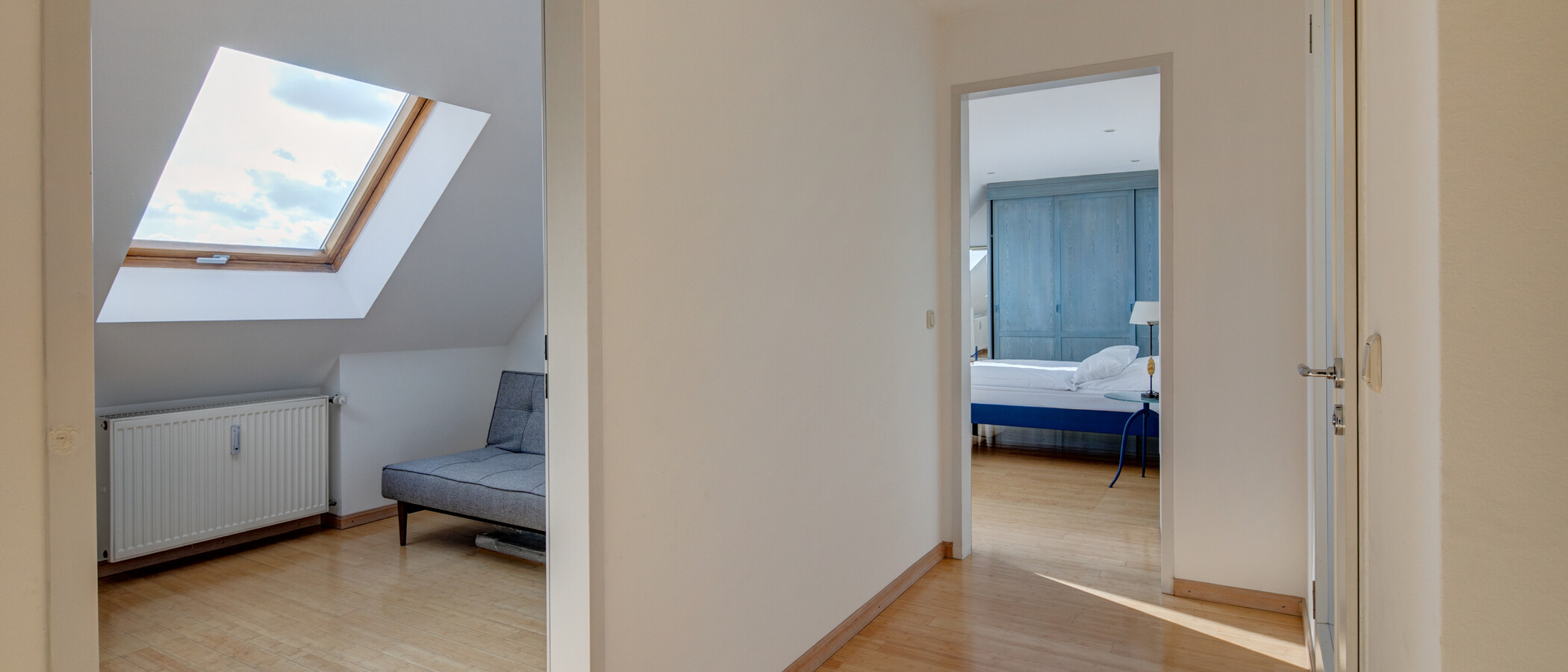 roof terrace apartment München Maxvorstadt - Westen 01 hall 1607