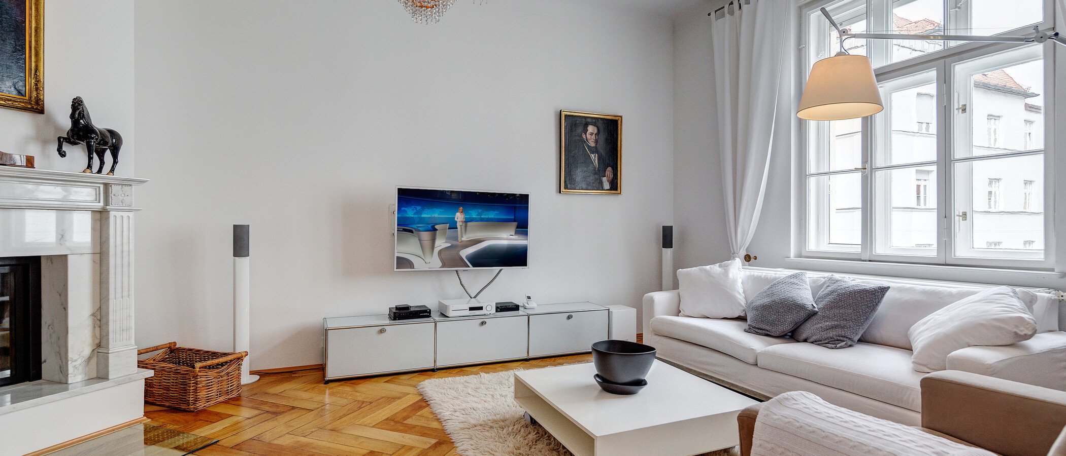 apartment München Schwabing (links der Leopoldstraße) 02 living room 1624