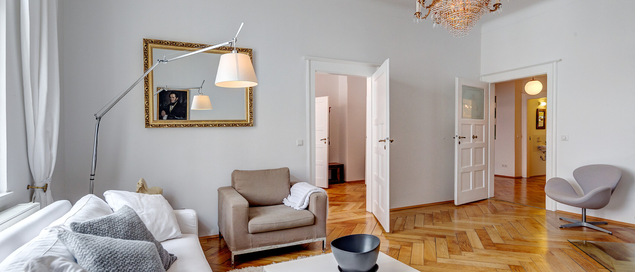 apartment München Schwabing (links der Leopoldstraße) 04 living room 1624