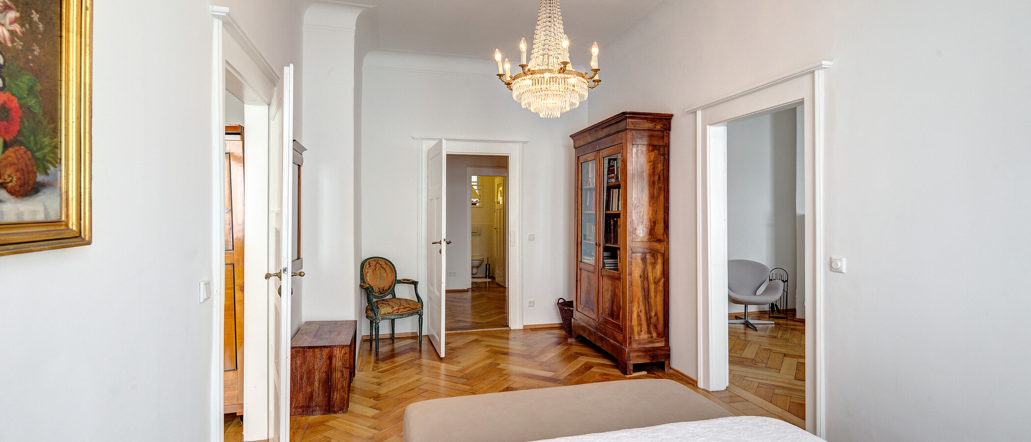 apartment München Schwabing (links der Leopoldstraße) 04 sleeping area 1624