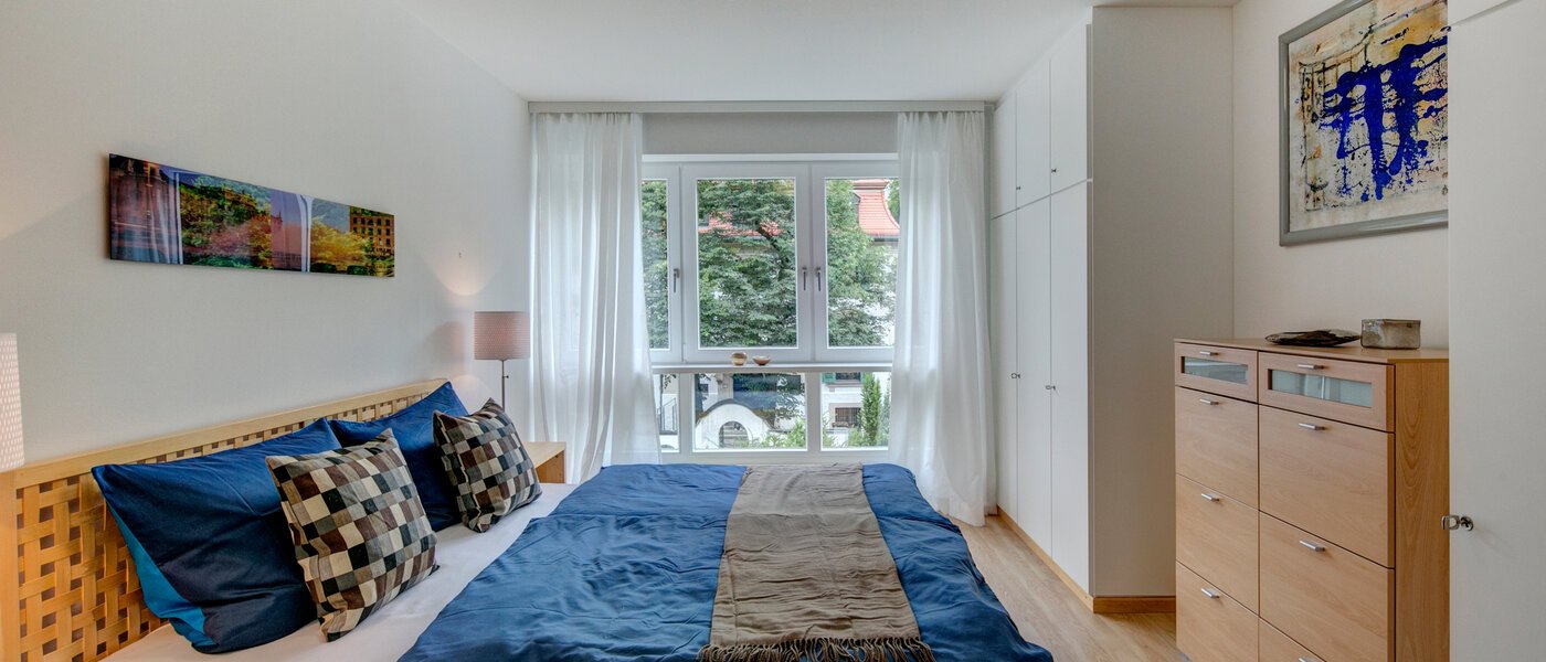 apartment München Altbogenhausen 02 sleeping area 1627