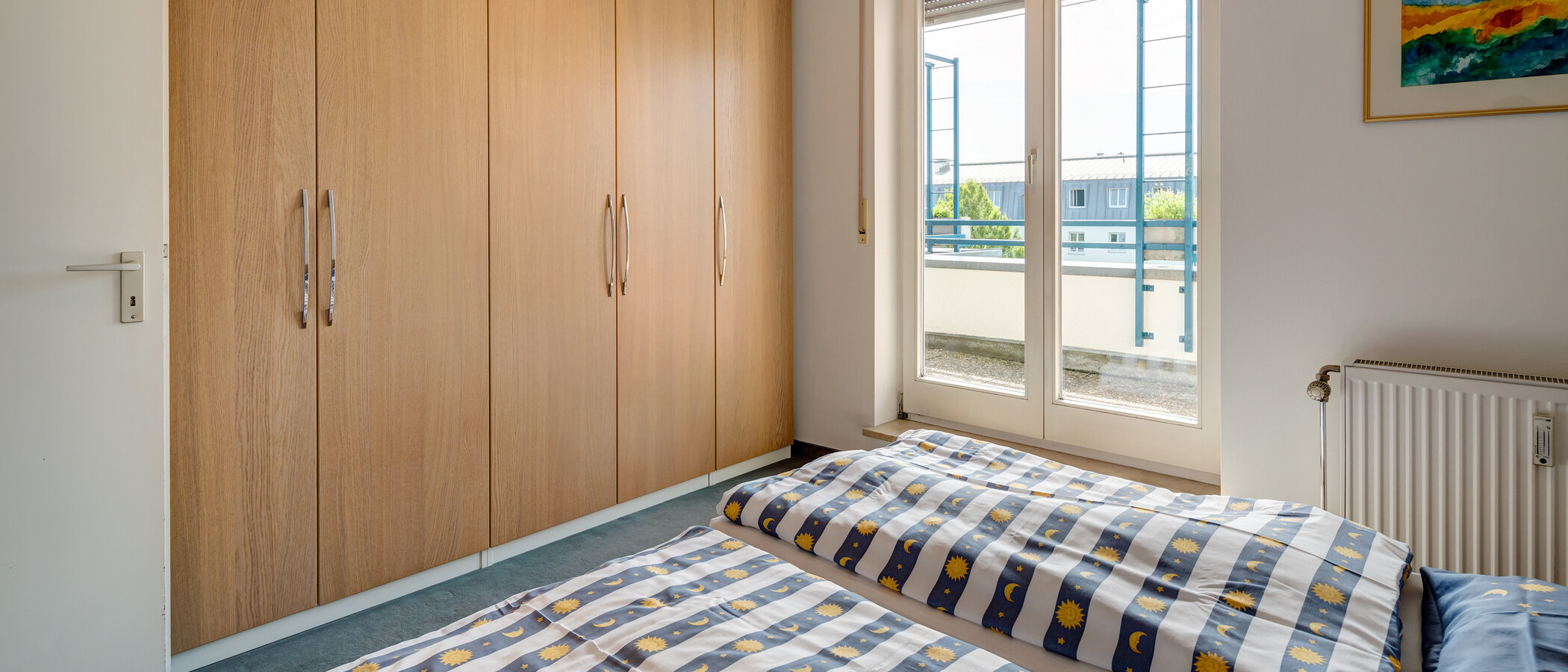 roof terrace apartment München Johanneskirchen 02 sleeping area 164
