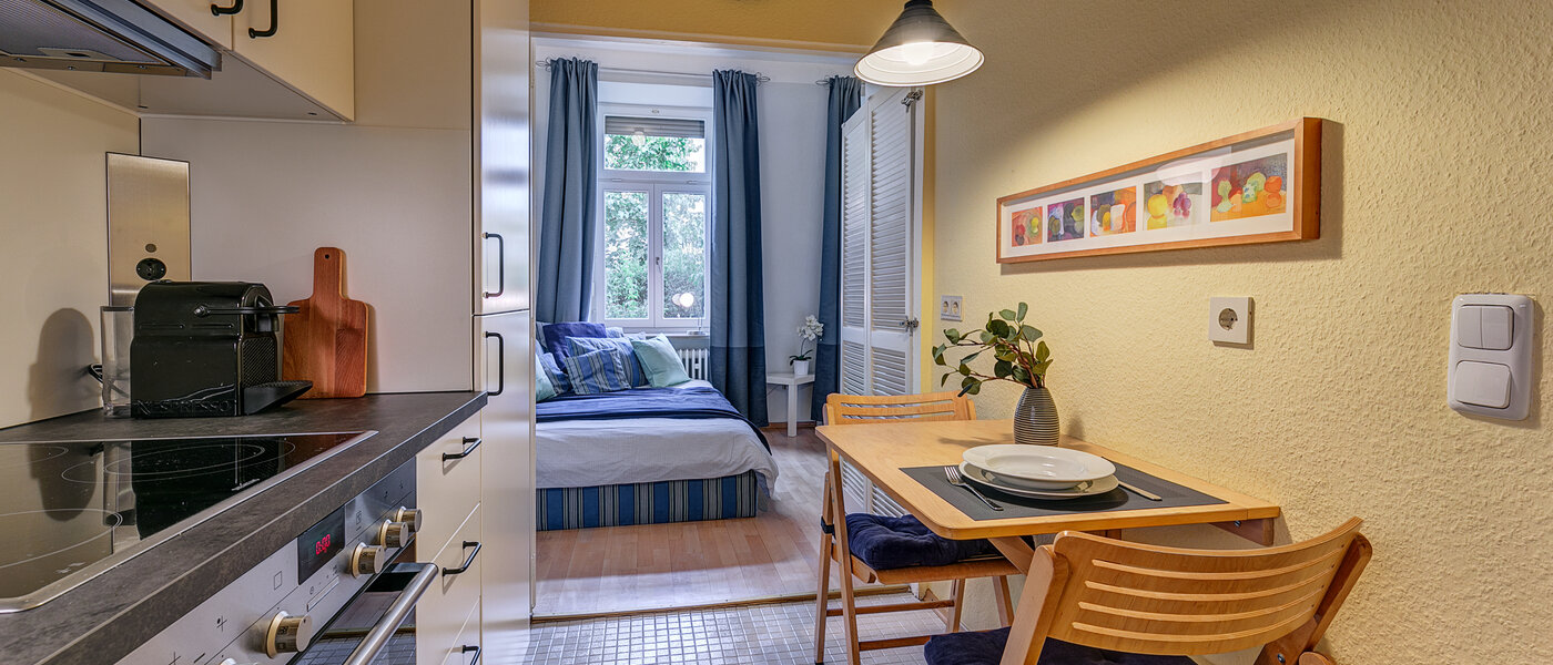 apartment München Schwabing (rechts der Leopoldstraße) 02 kitchen 1666