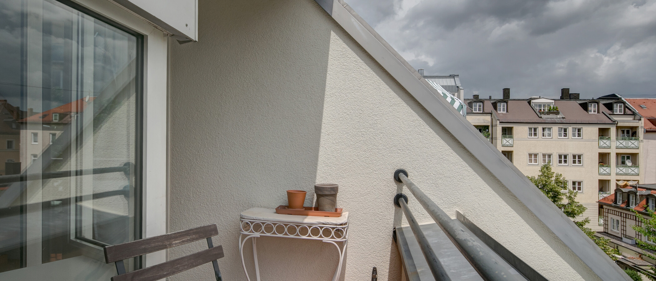 maisonette München Maxvorstadt - Museumsviertel 02 balcony 1668