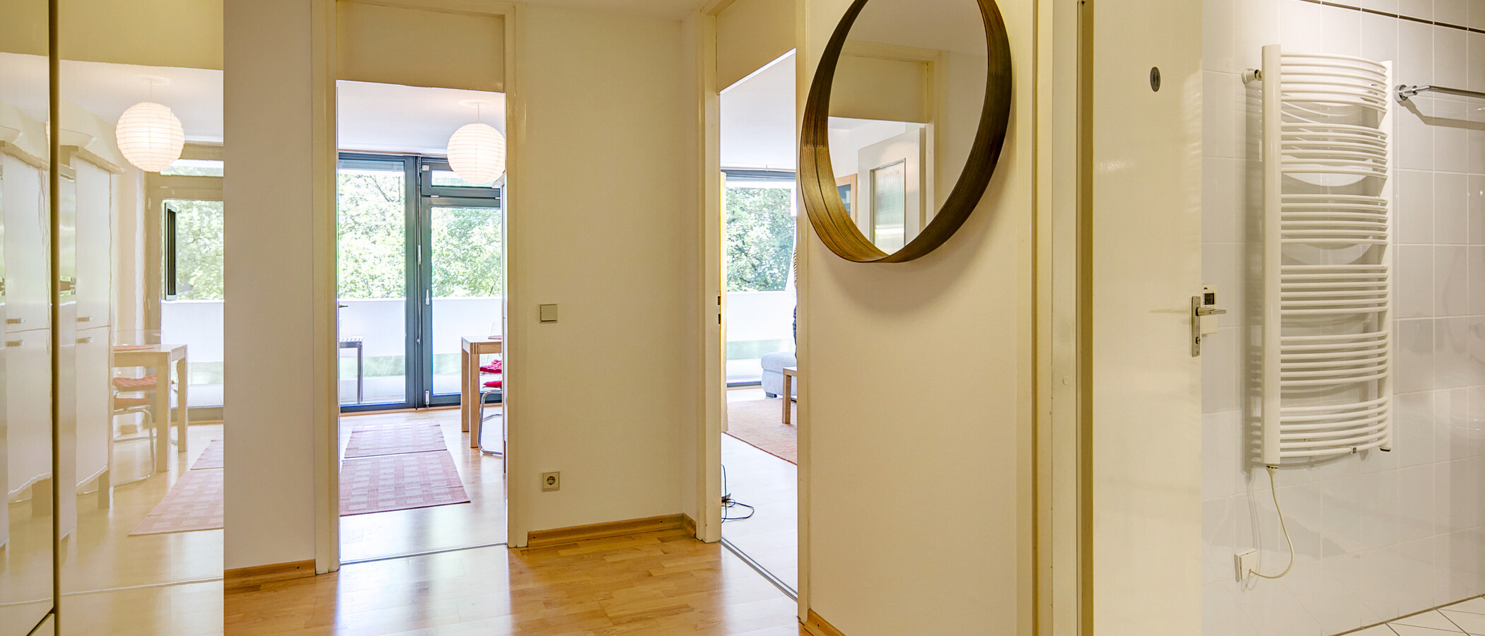 apartment München Schwabing-Nord (zw. Belgrad- & Leopoldstraße) 01 hall 1675