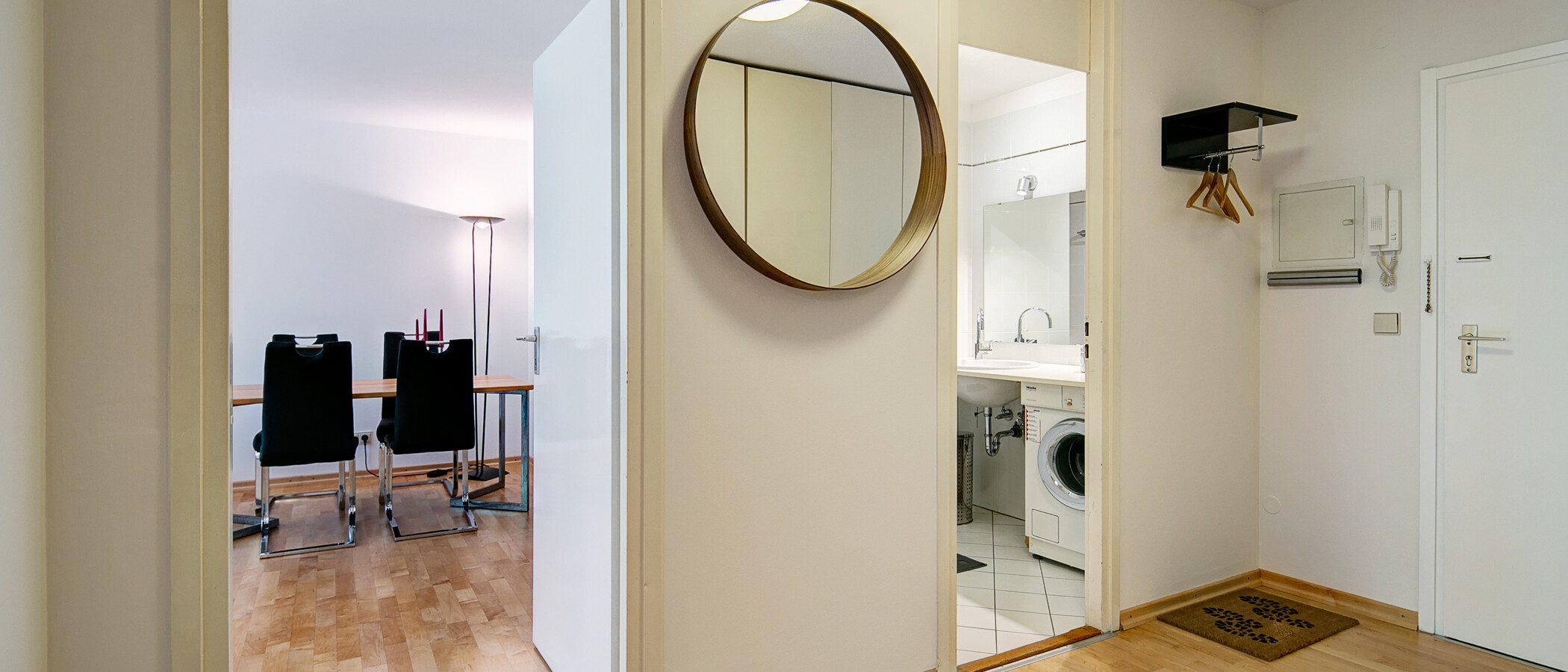 apartment München Schwabing-Nord (zw. Belgrad- & Leopoldstraße) 02 hall 1675