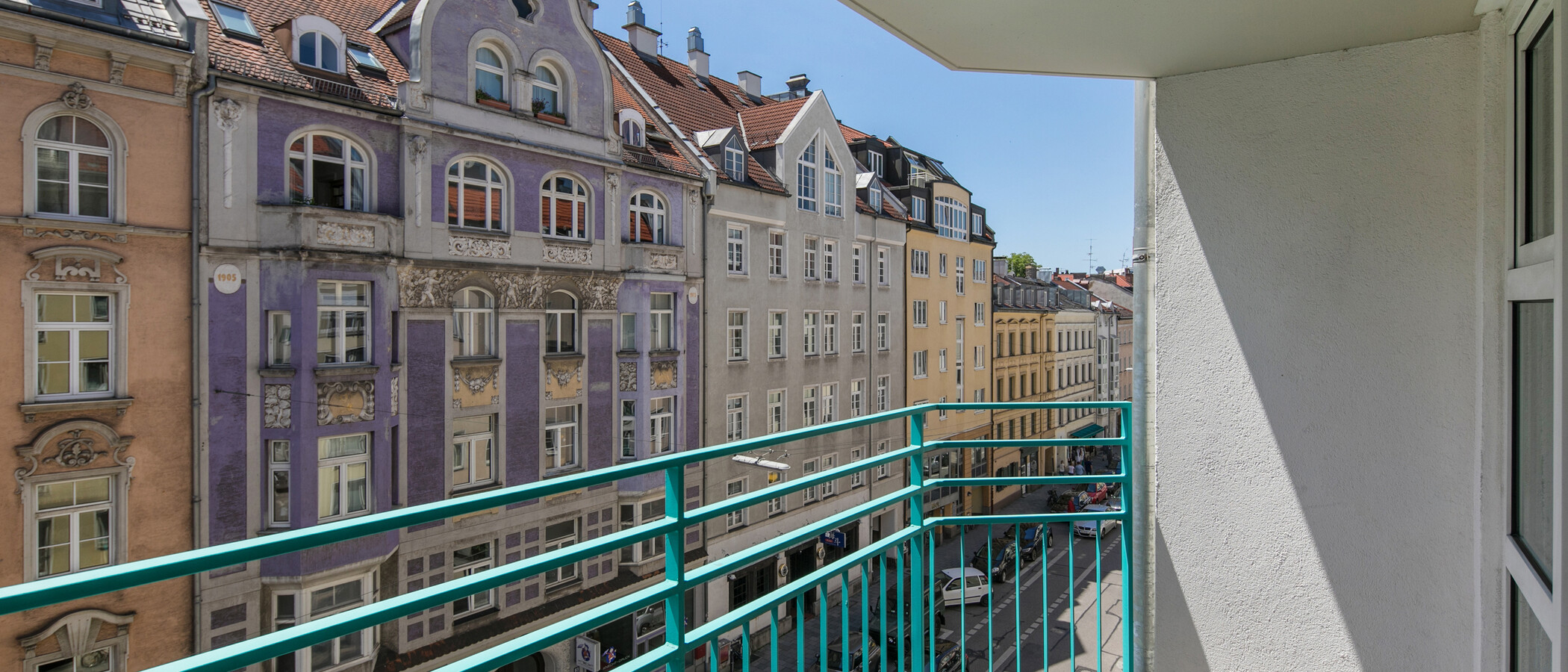 apartment München Maxvorstadt - Westen 01 balcony 1681