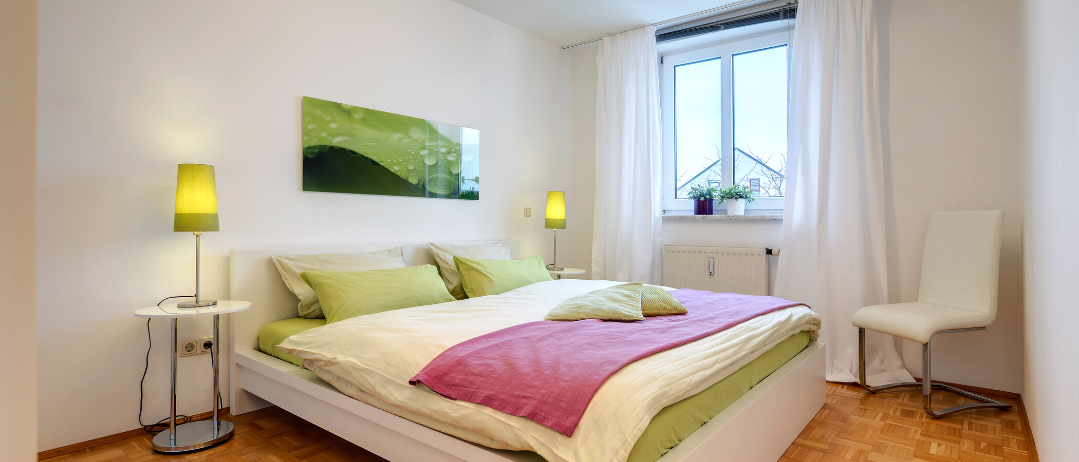 apartment München Maxvorstadt - Westen 01 sleeping area 1681