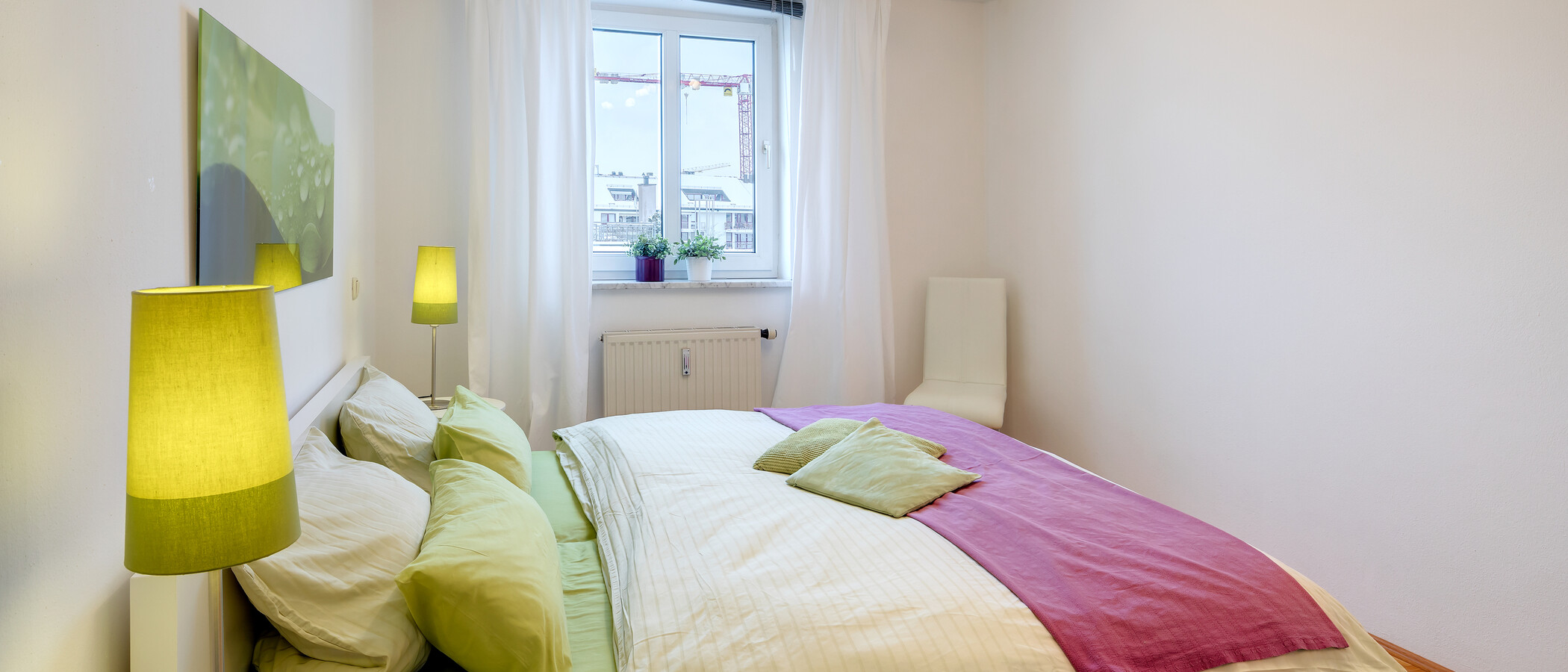 apartment München Maxvorstadt - Westen 02 sleeping area 1681