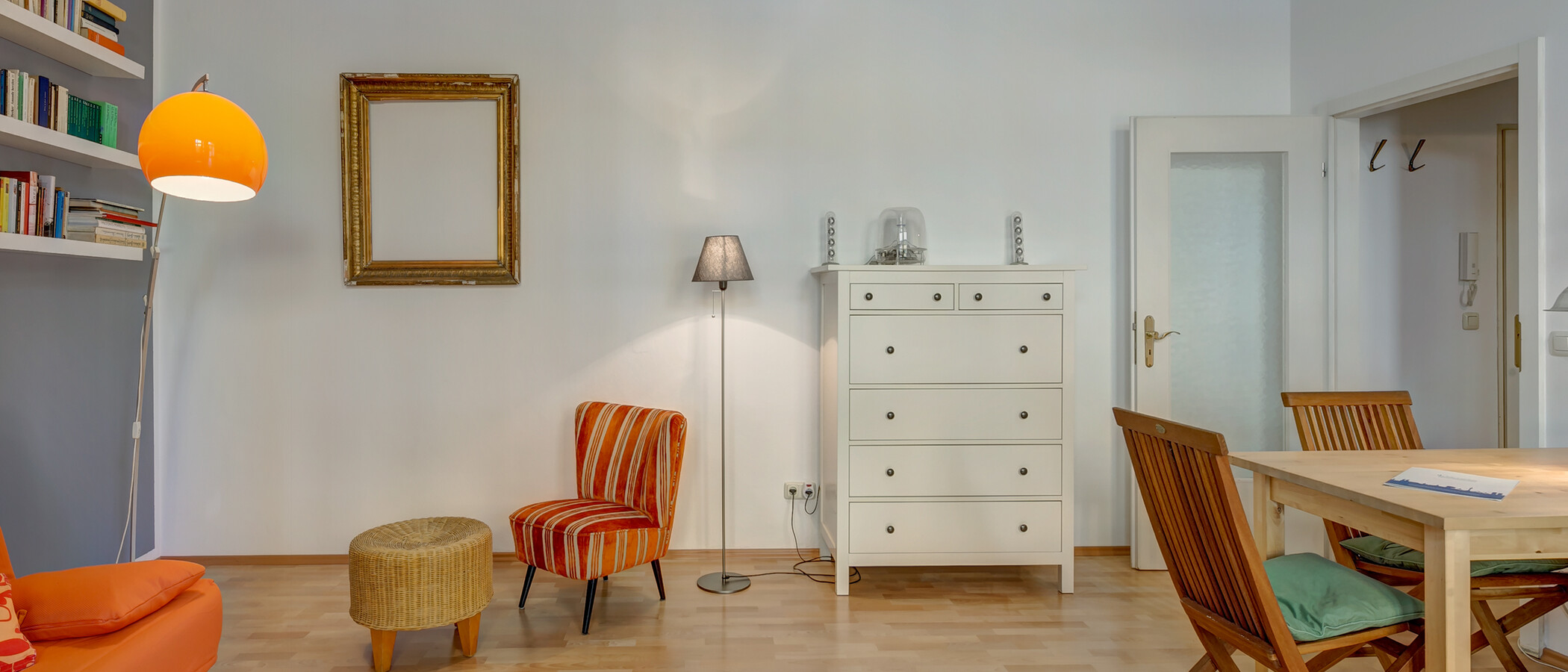 apartment München Schwabing (links der Leopoldstraße) 02 living room 1797
