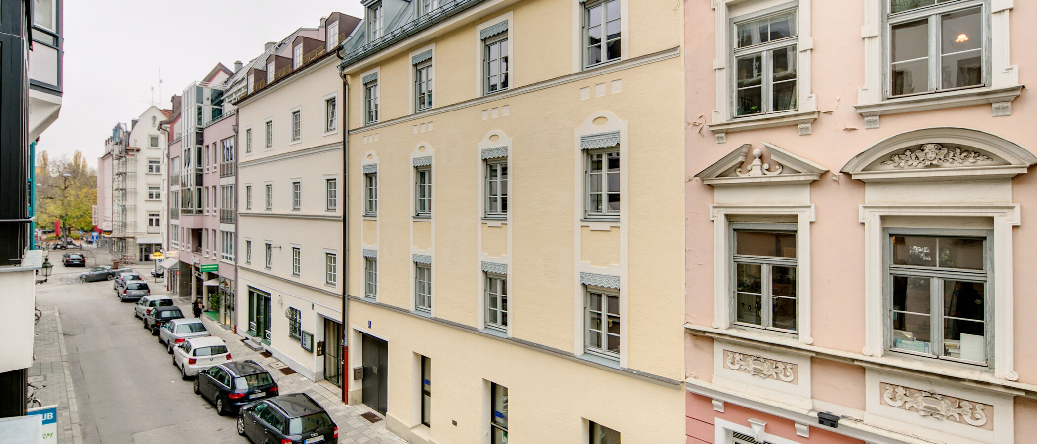 apartment München Schwabing (rechts der Leopoldstraße) 04 view 1976