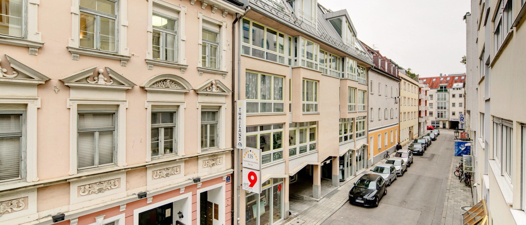 apartment München Schwabing (rechts der Leopoldstraße) 05 view 1976