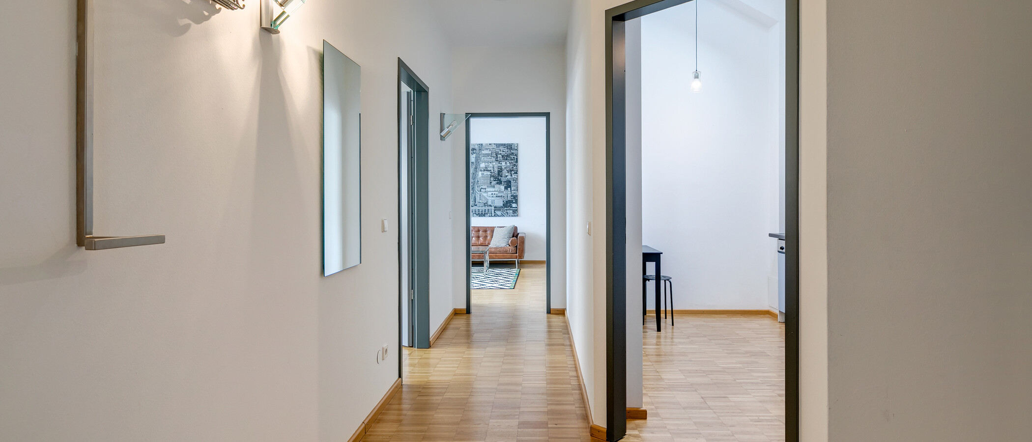 roof terrace apartment München Maxvorstadt - Museumsviertel 03 hall 2