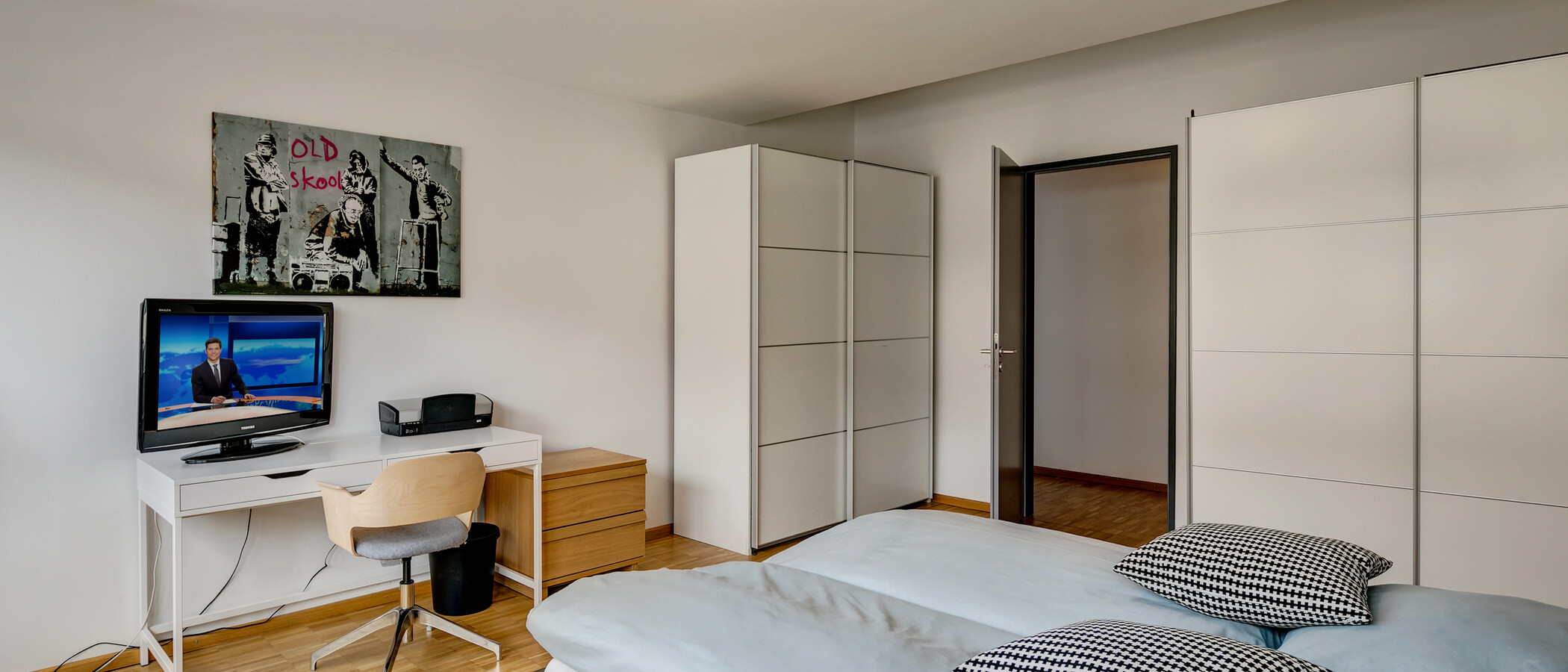 roof terrace apartment München Maxvorstadt - Museumsviertel 03 sleeping area 2