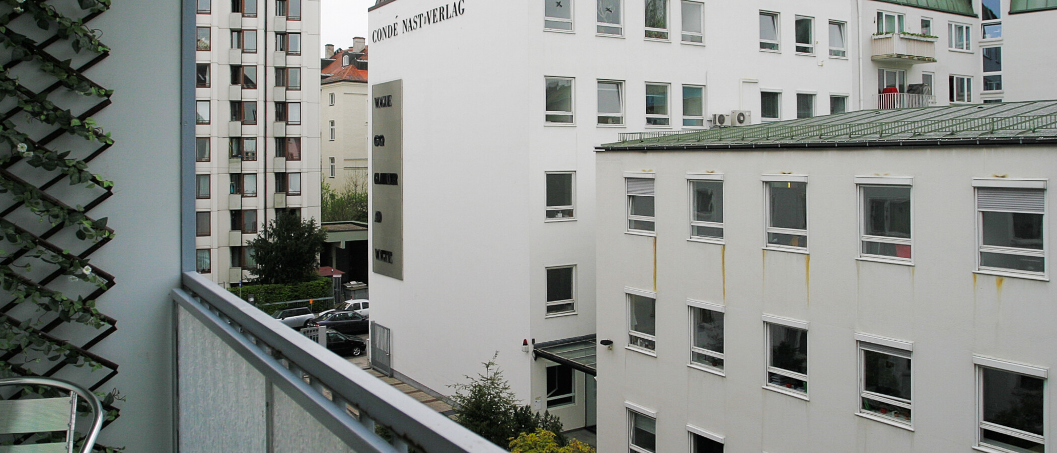 studio München Schwabing (links der Leopoldstraße) 04 balcony 2333