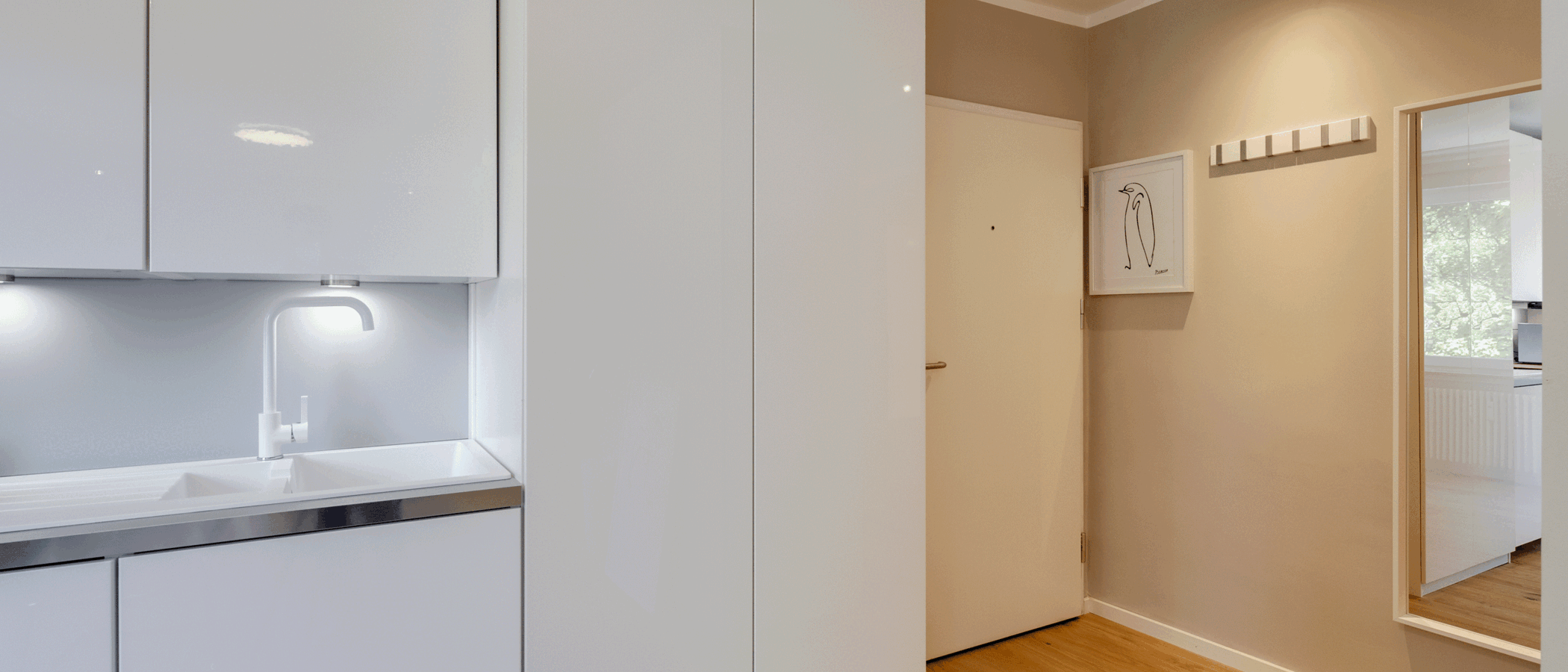 apartment München Schwabing (links der Leopoldstraße) 02 kitchen 2407